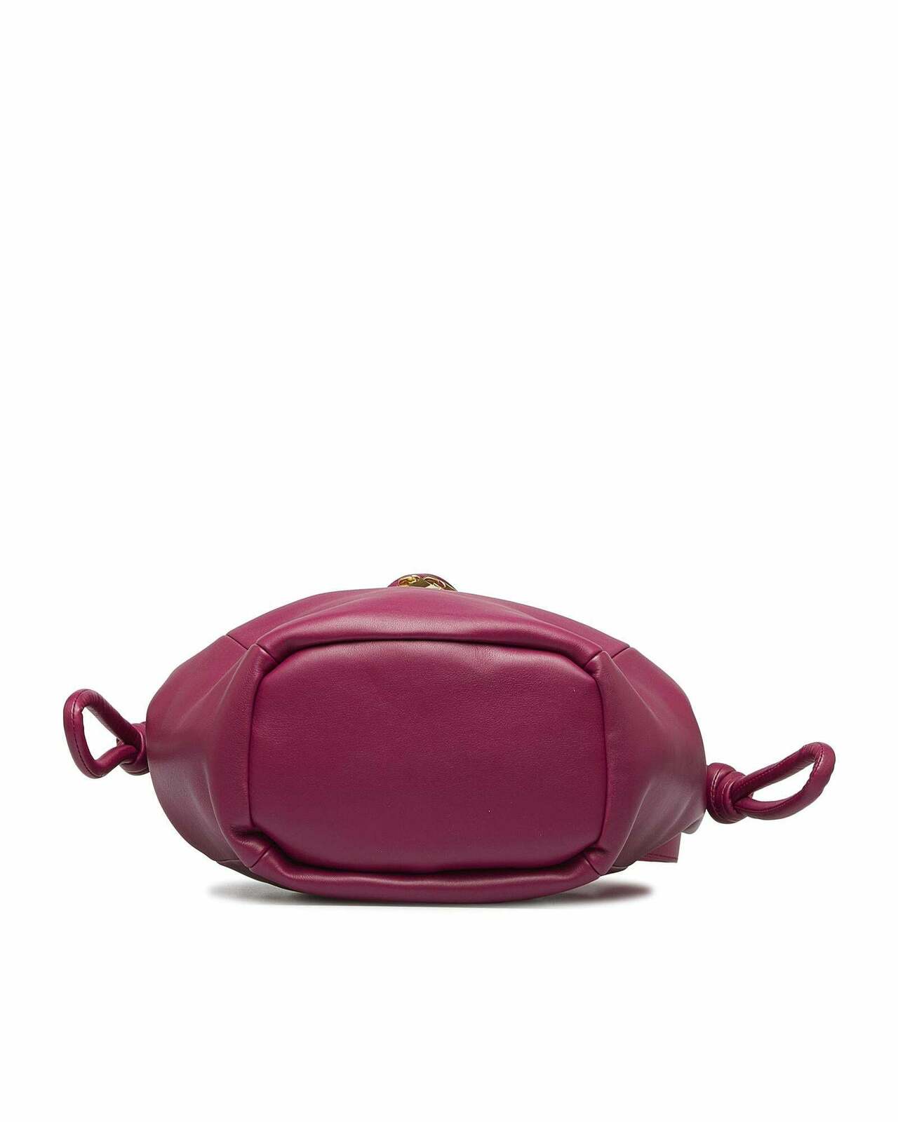 The Pouch Knot Top Zip Bag - Pink / One Size