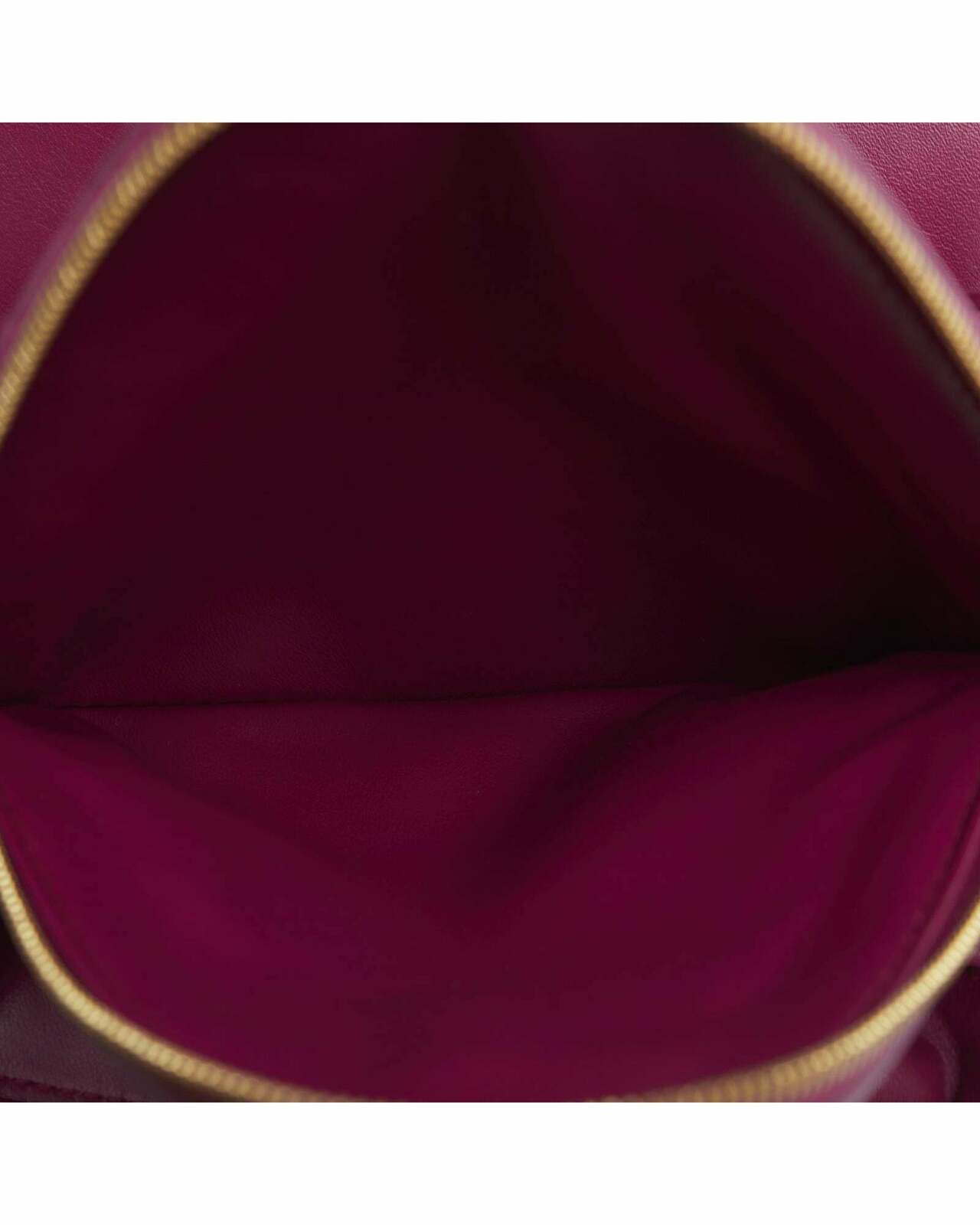 The Pouch Knot Top Zip Bag - Pink / One Size