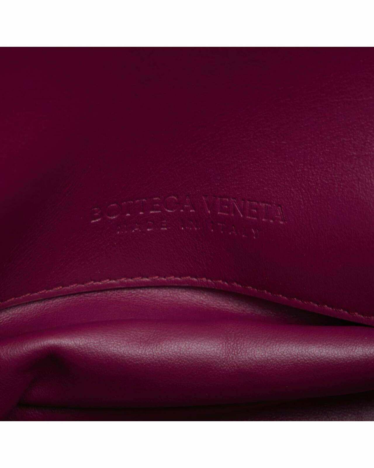 The Pouch Knot Top Zip Bag - Pink / One Size