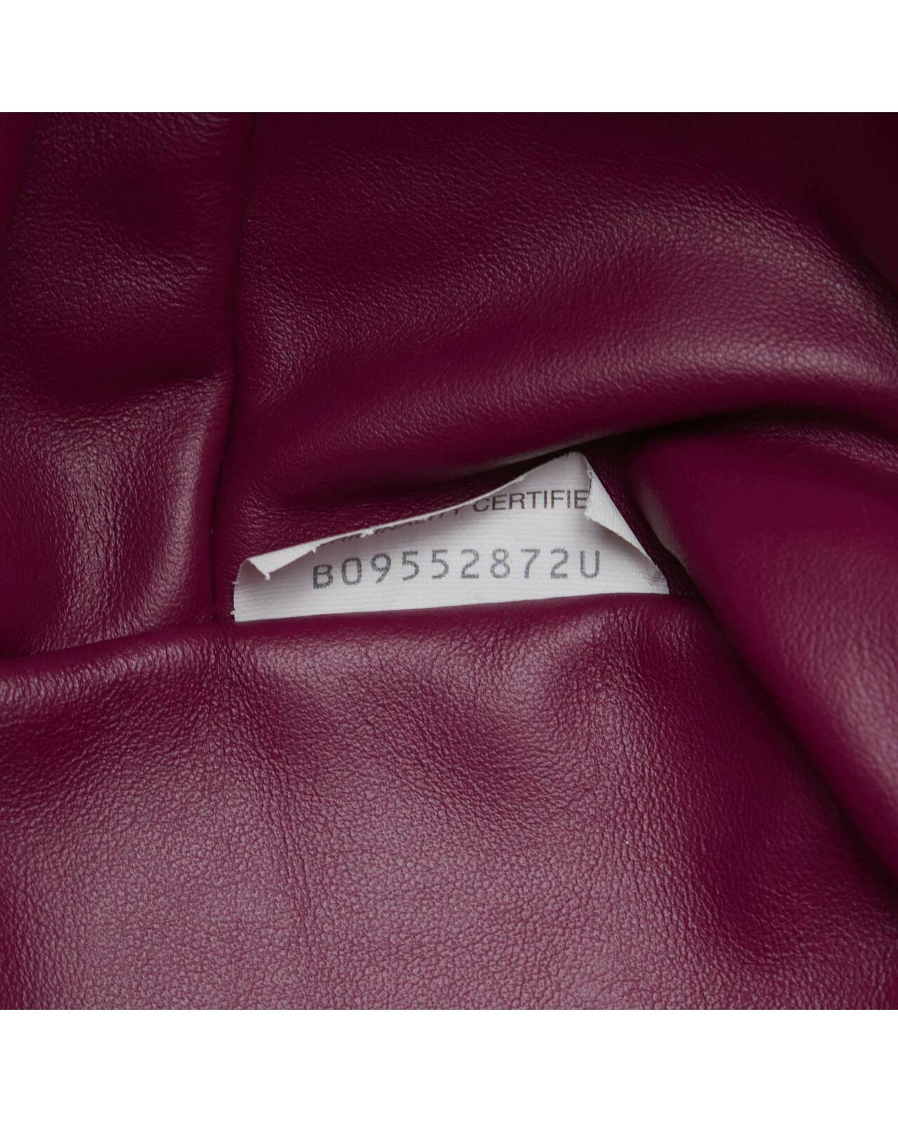 The Pouch Knot Top Zip Bag - Pink / One Size