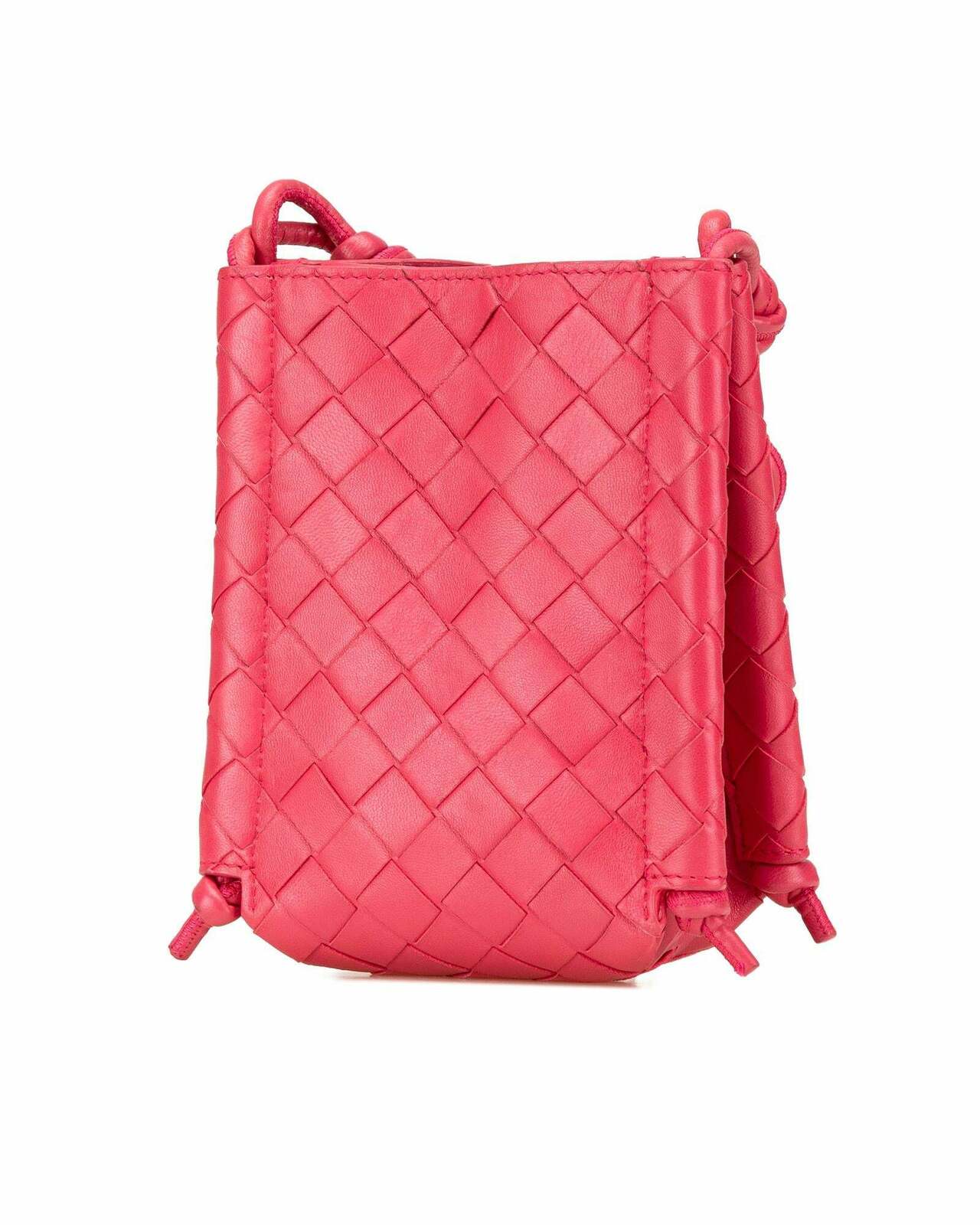 Intrecciato Mini Pouch Crossbody - Pink / One Size