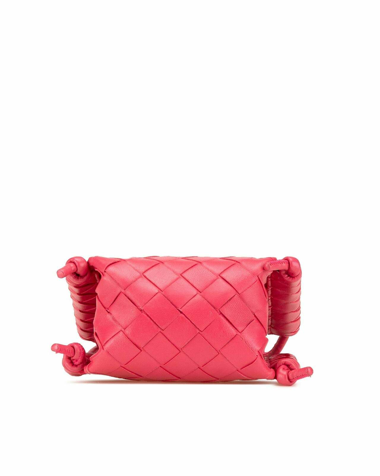 Intrecciato Mini Pouch Crossbody - Pink / One Size
