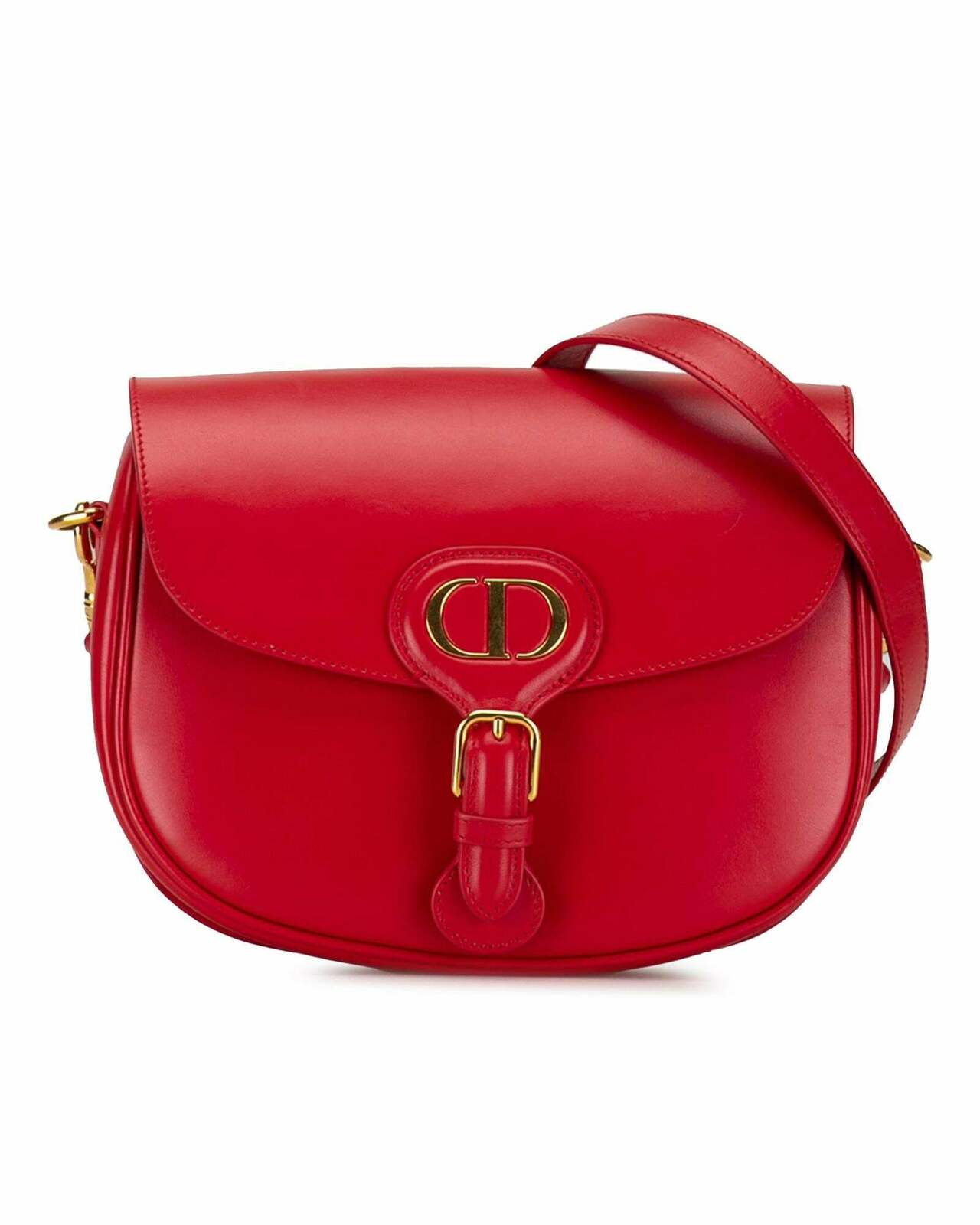 Dior Saddle Bag in Red Leather - Red / One Size