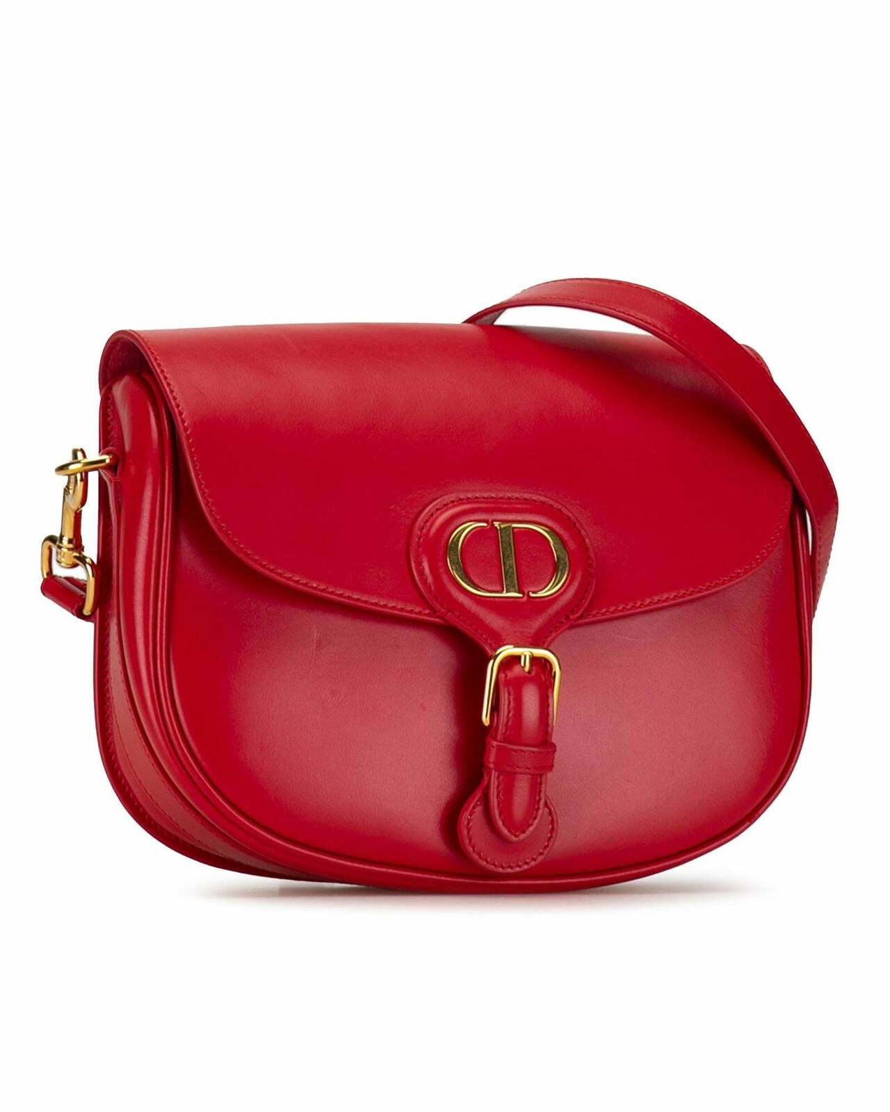 Dior Saddle Bag in Red Leather - Red / One Size