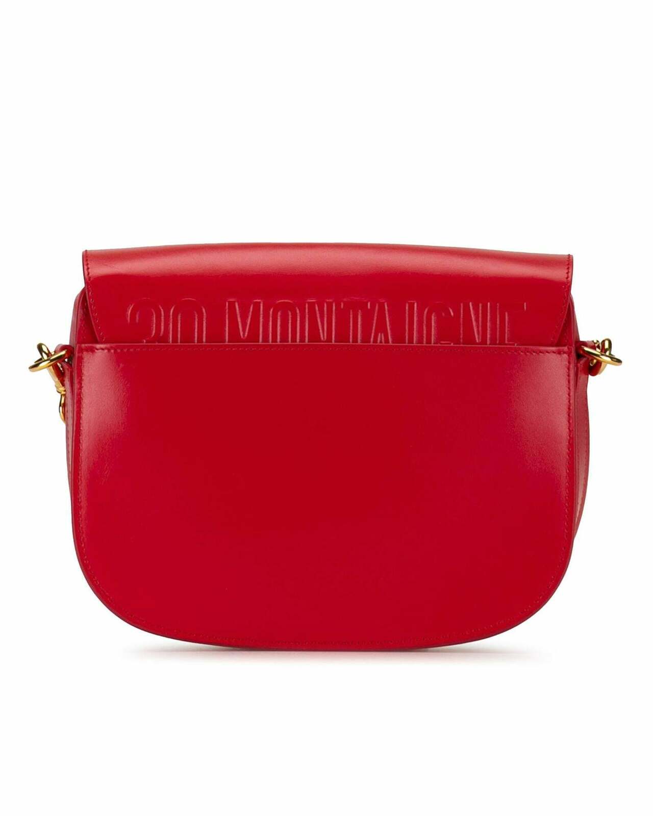 Dior Saddle Bag in Red Leather - Red / One Size