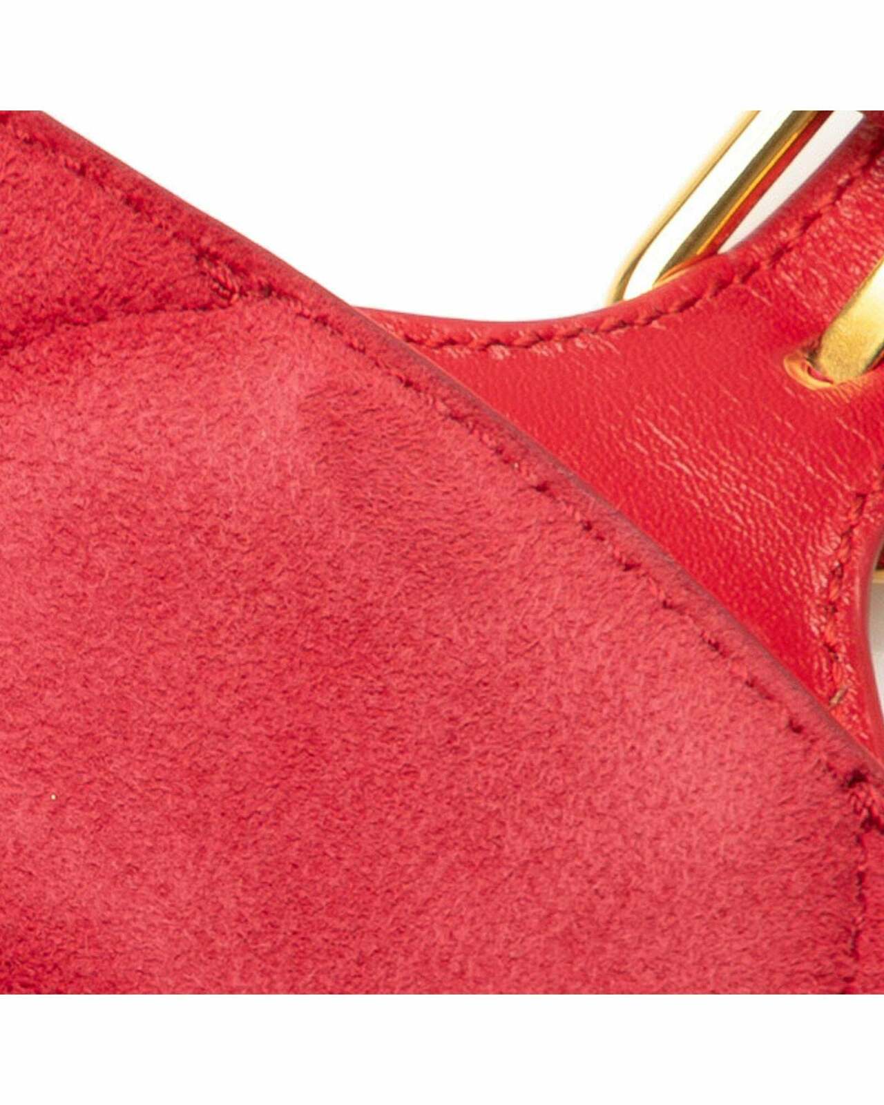 Dior Saddle Bag in Red Leather - Red / One Size