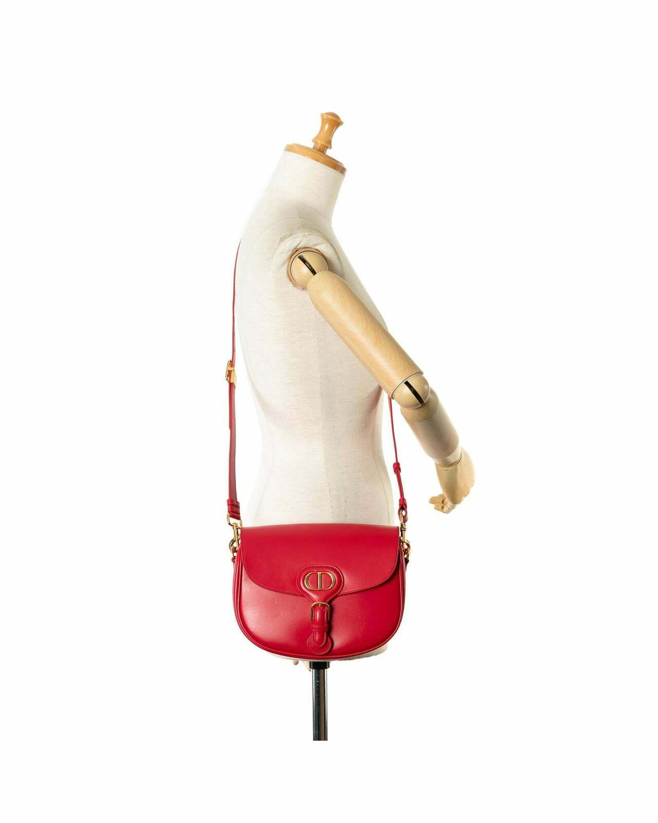 Dior Saddle Bag in Red Leather - Red / One Size