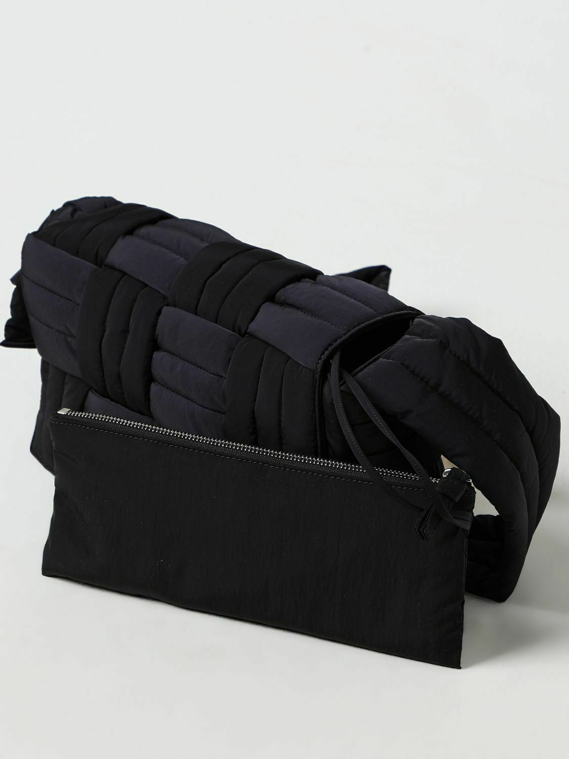 Padded Cassette Shoulder Bag - Black / U EU
