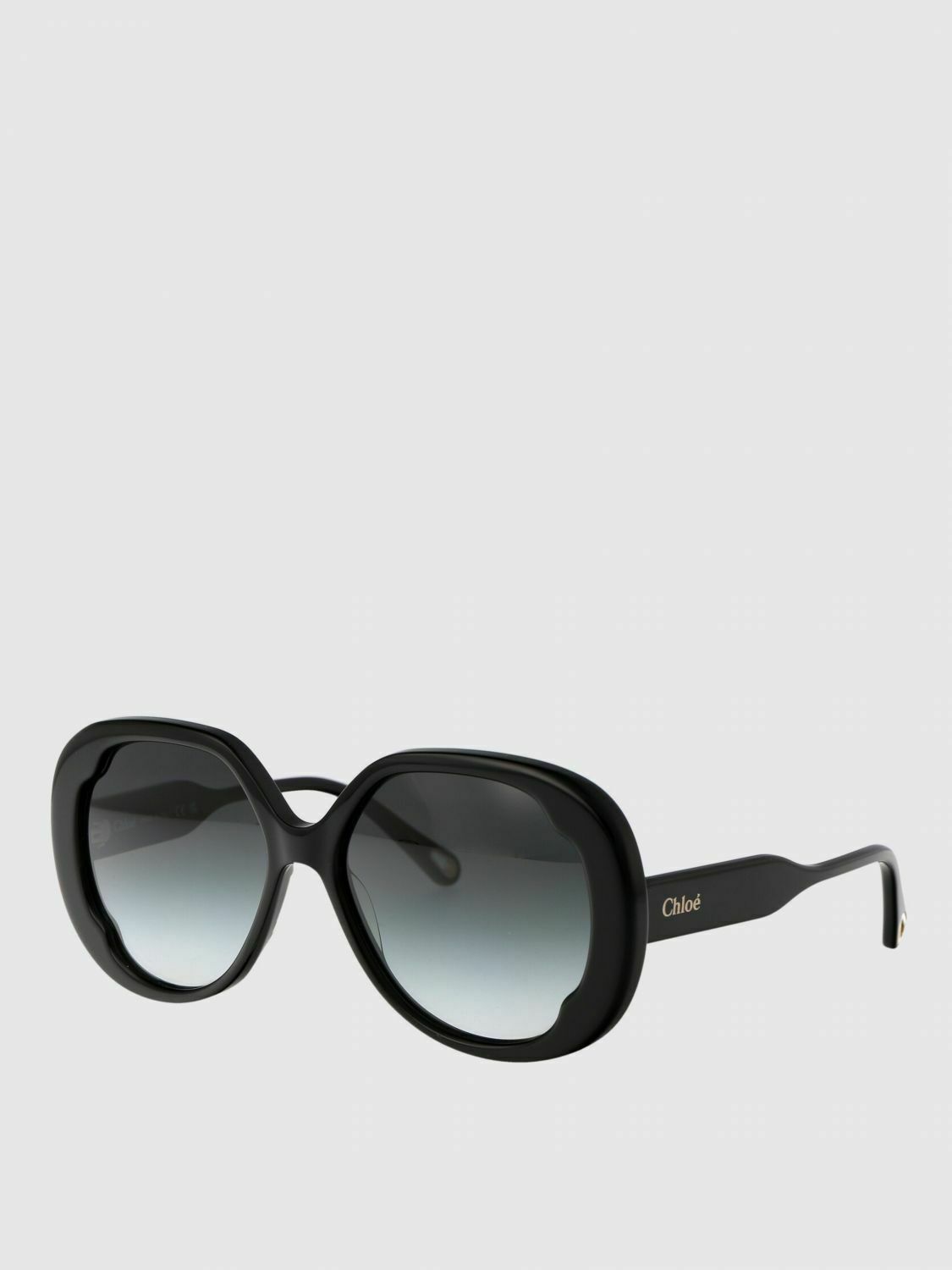 CE143S Sunglasses Oversized Frame - Black / 56 EU