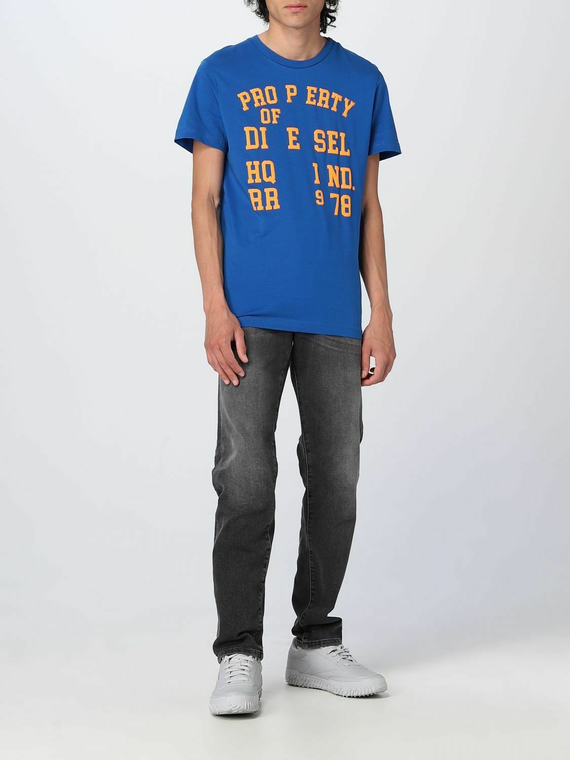 Property Of Diesel Graphic Tee - Blue / M EU