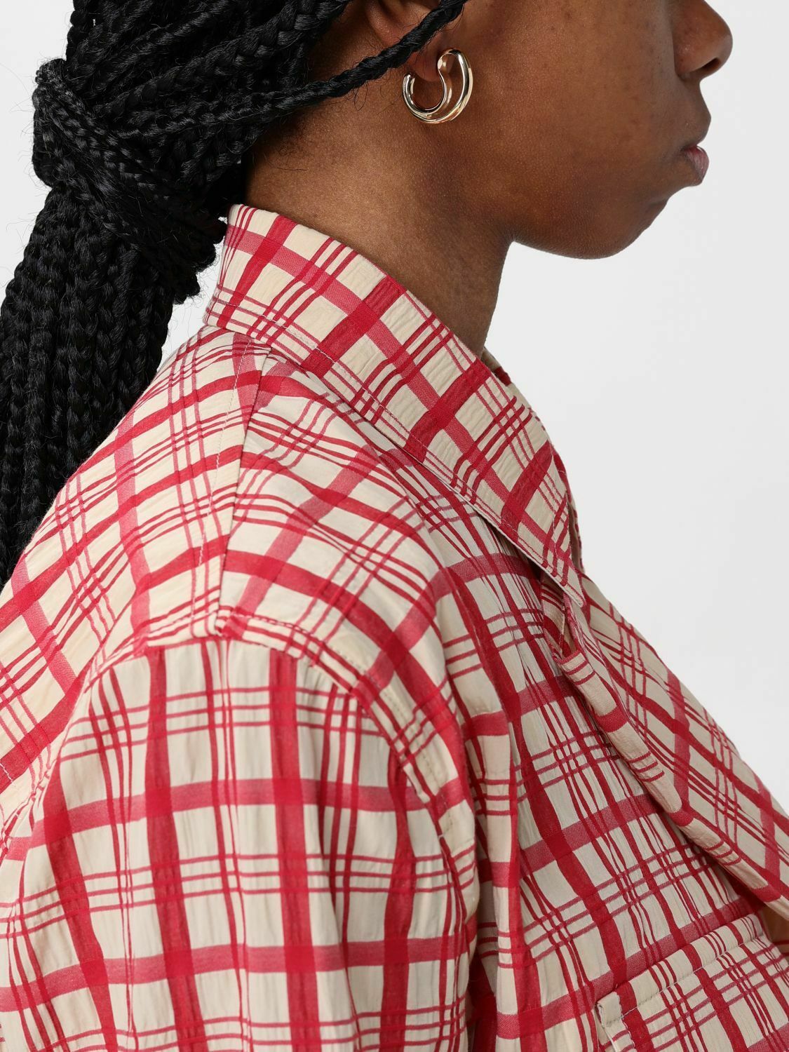 Double Hoop Earrings - Gold / U EU