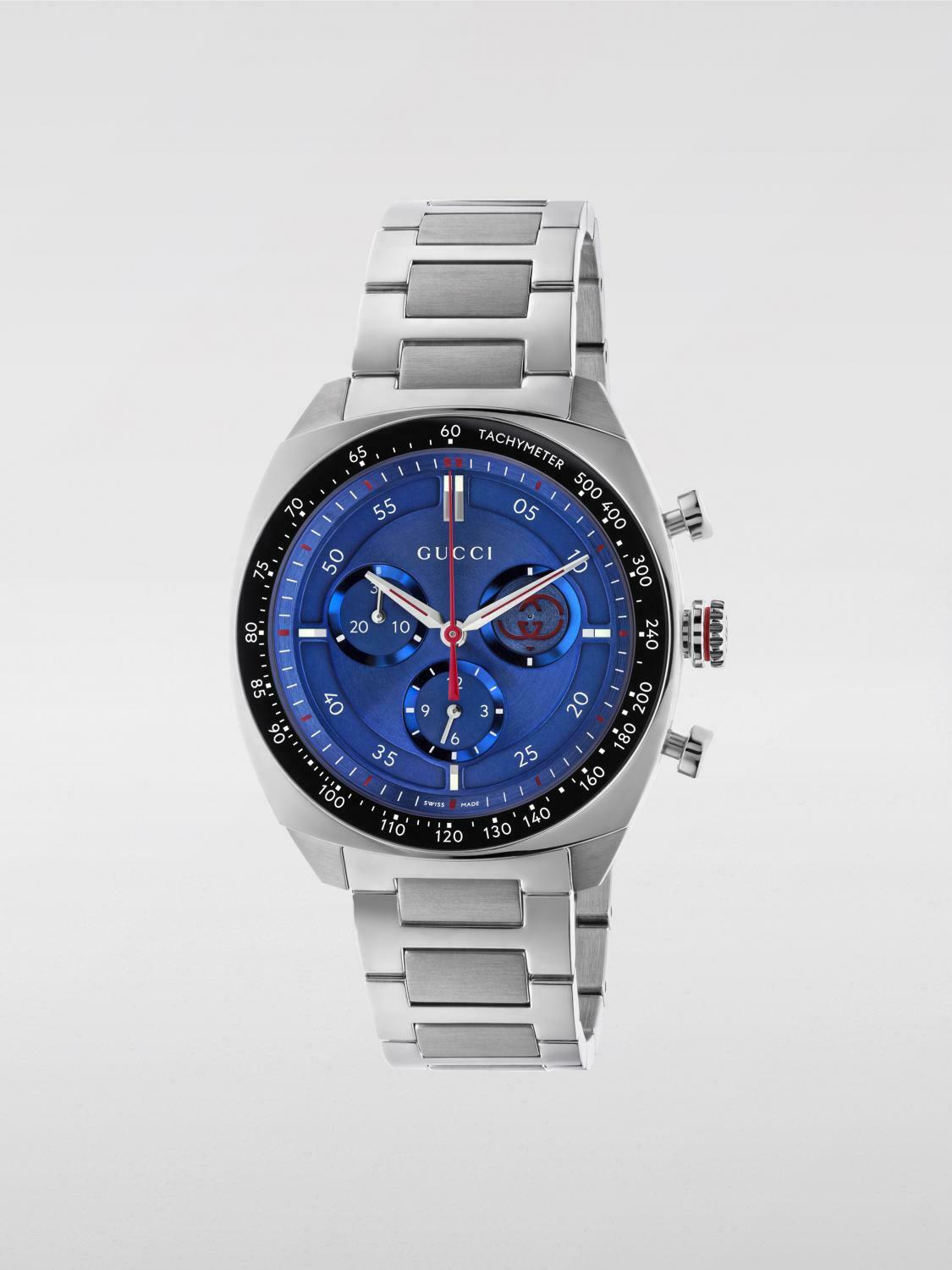 Gucci 25H Chronograph Watch - Silver / U EU