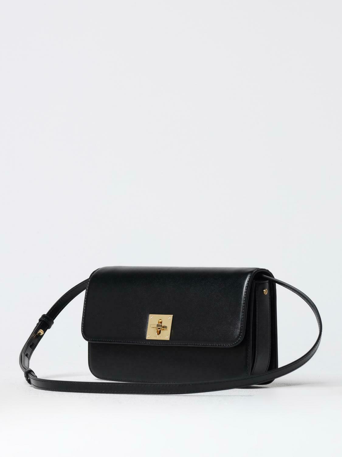 Clutch Bag with Chain Strap - Black / U EU