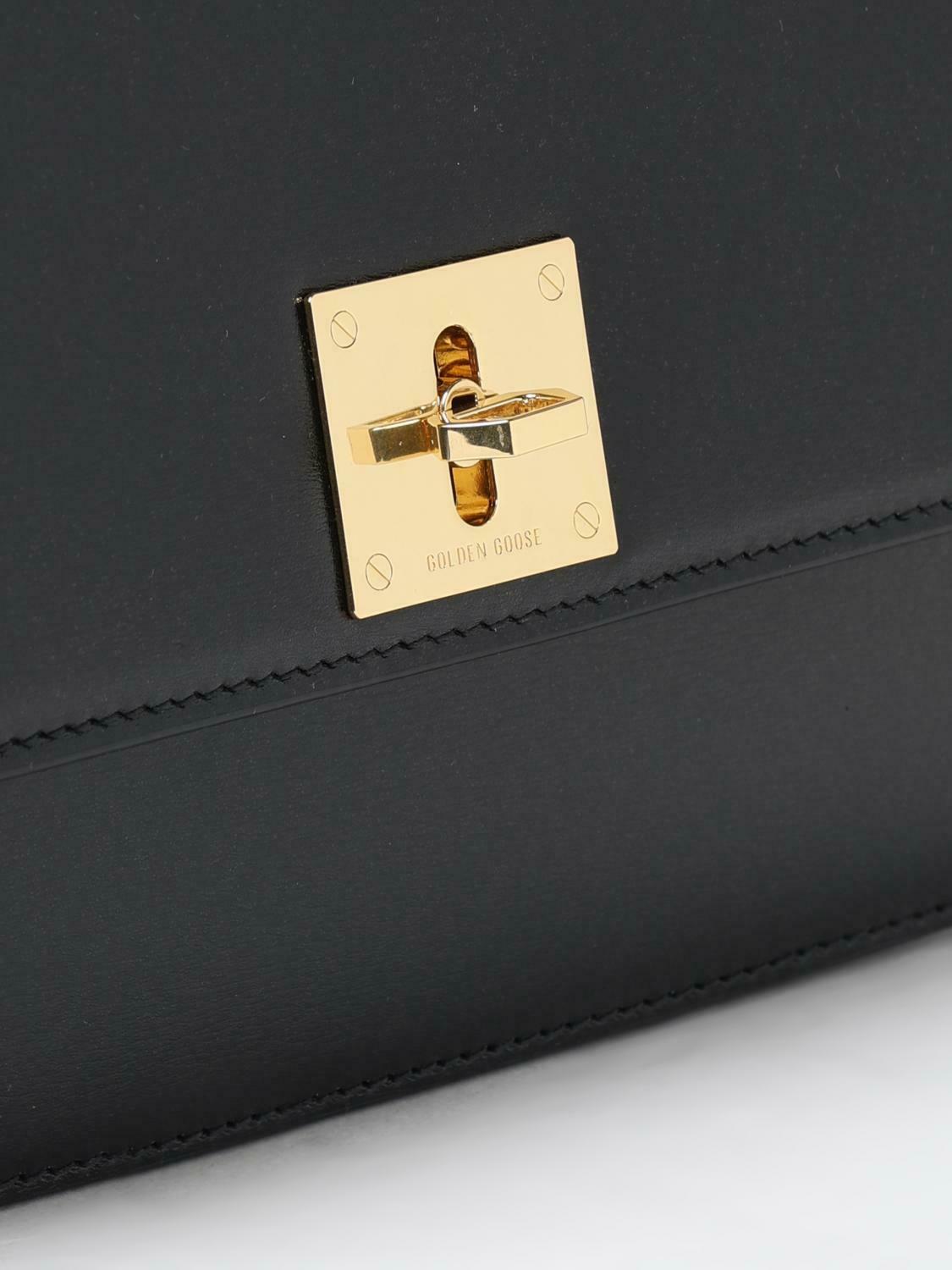 Clutch Bag with Chain Strap - Black / U EU