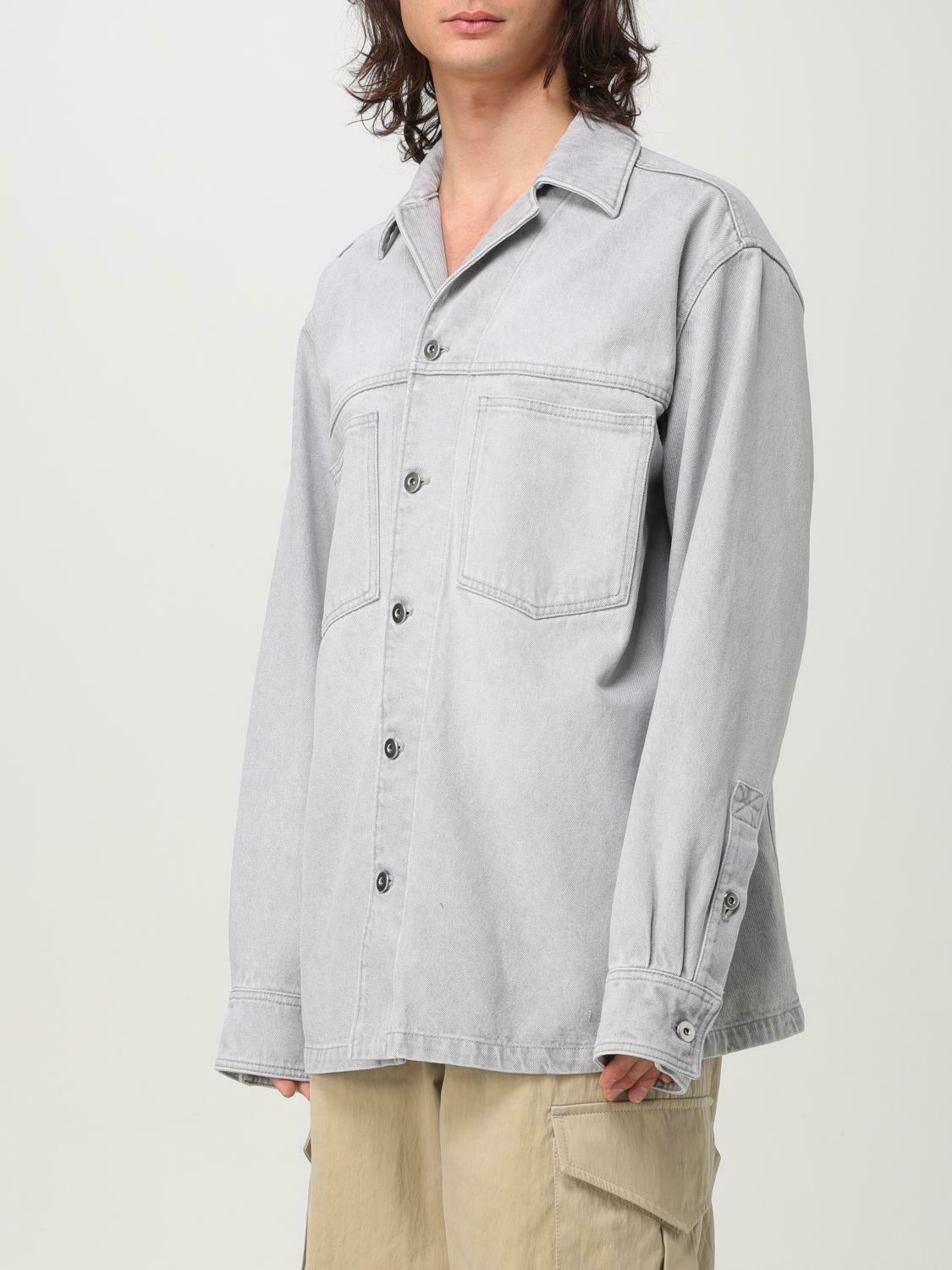 Relaxed Fit Denim Shirt - Grey / 46 IT