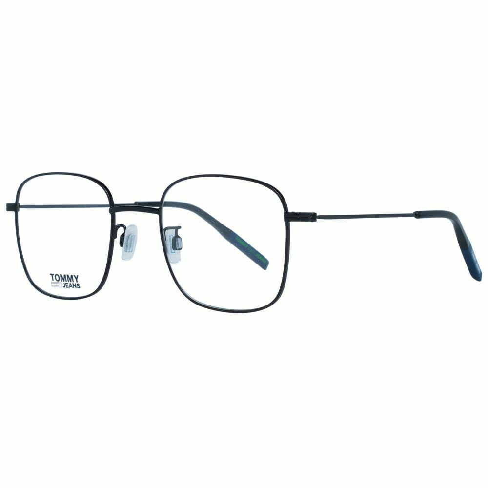 TJ 1996F Black Square Eyeglasses - Black / One Size