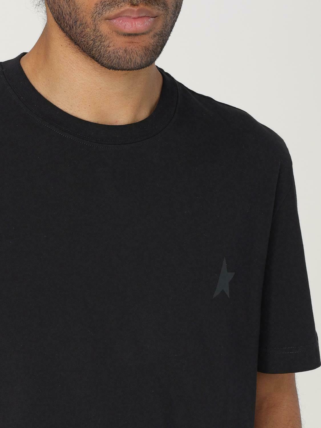 Star Detail Short Sleeve Tee - Black / L EU