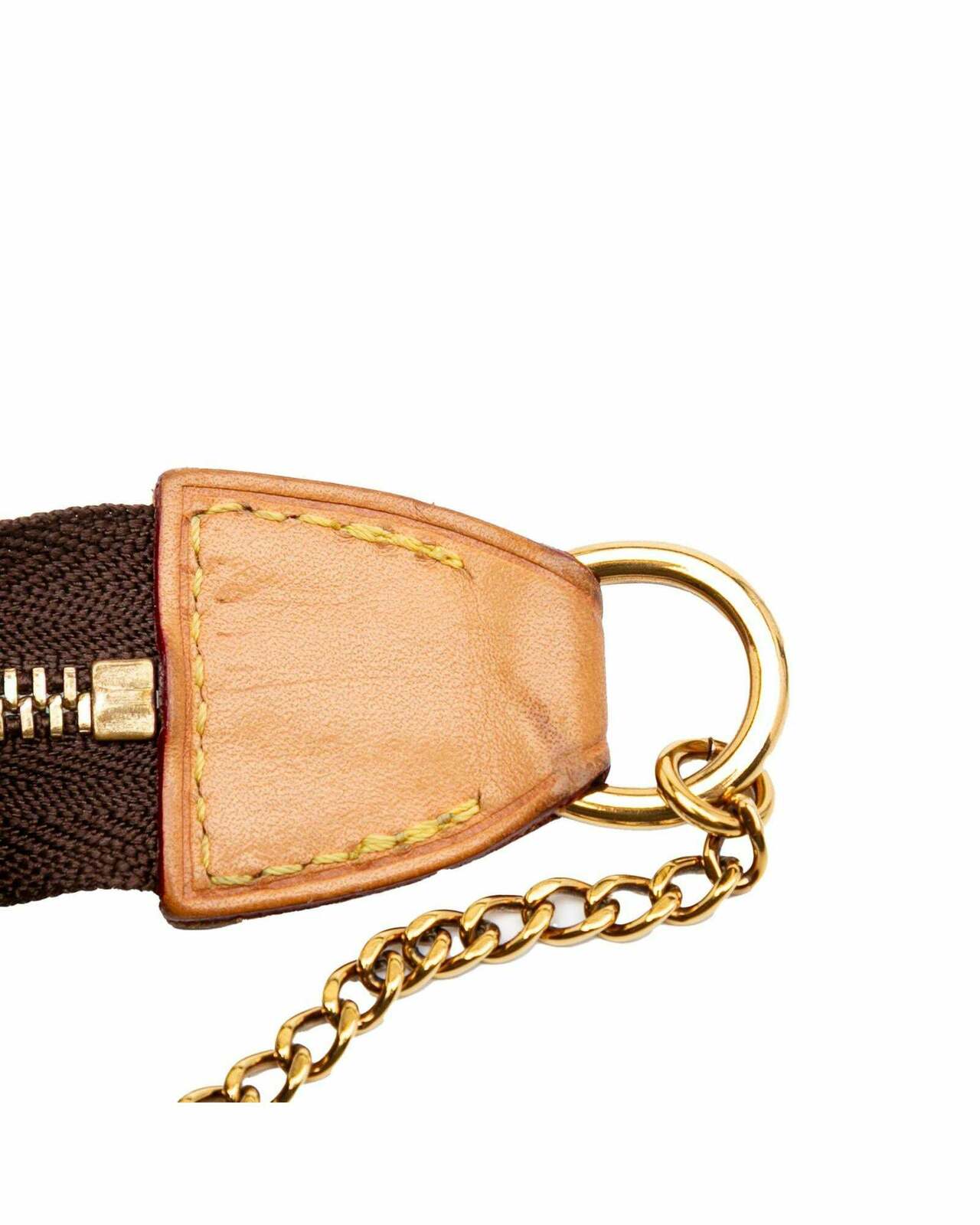 Pochette Accessoires Monogram Zip - Brown / One Size