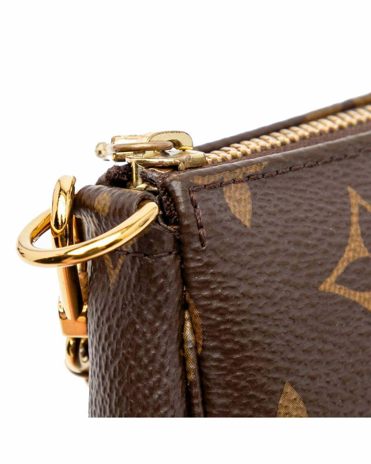 Pochette Accessoires Monogram Zip - Brown / One Size