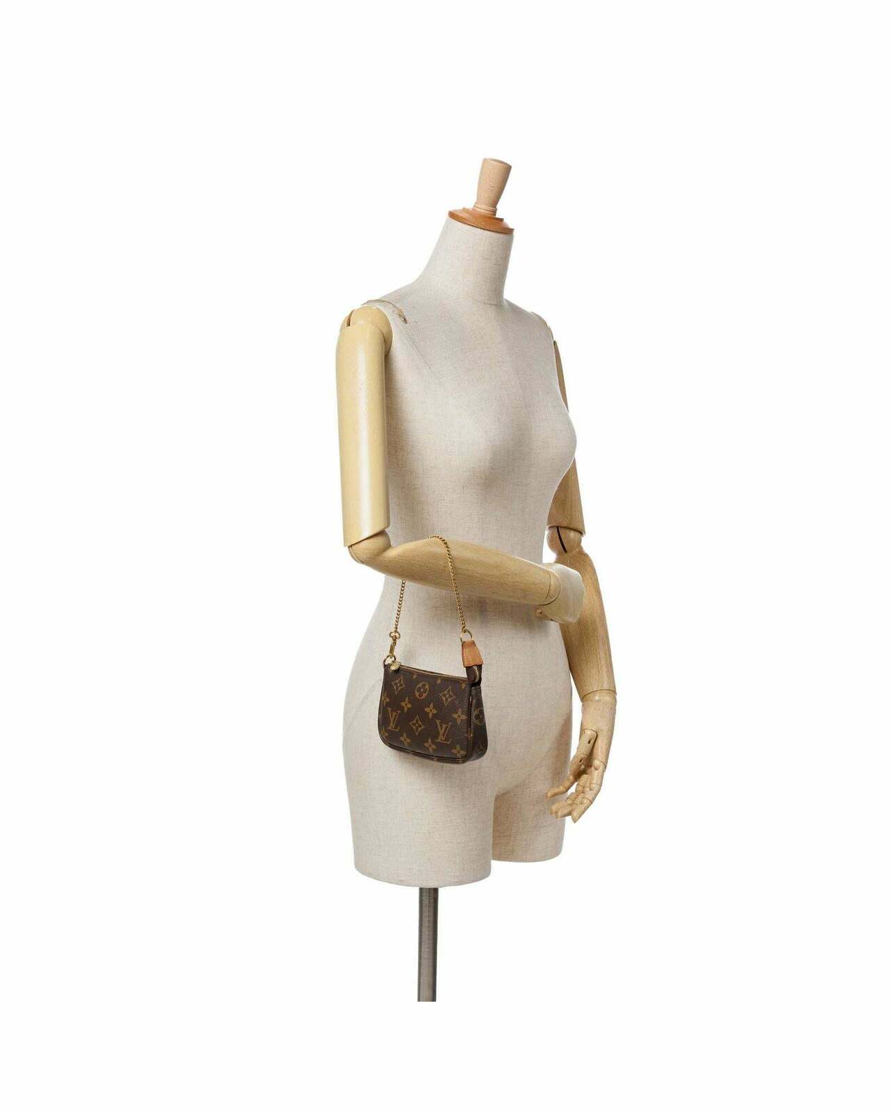 Pochette Accessoires Monogram Zip - Brown / One Size