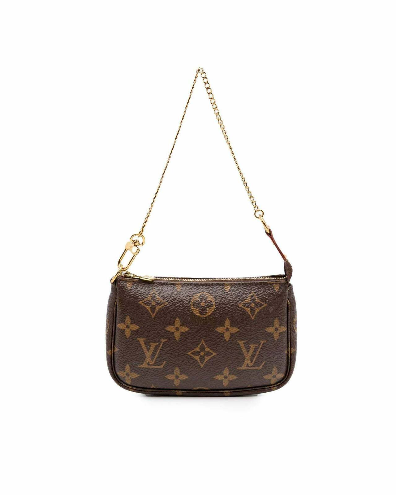 Pochette Accessoires Monogram Zip - Brown / One Size