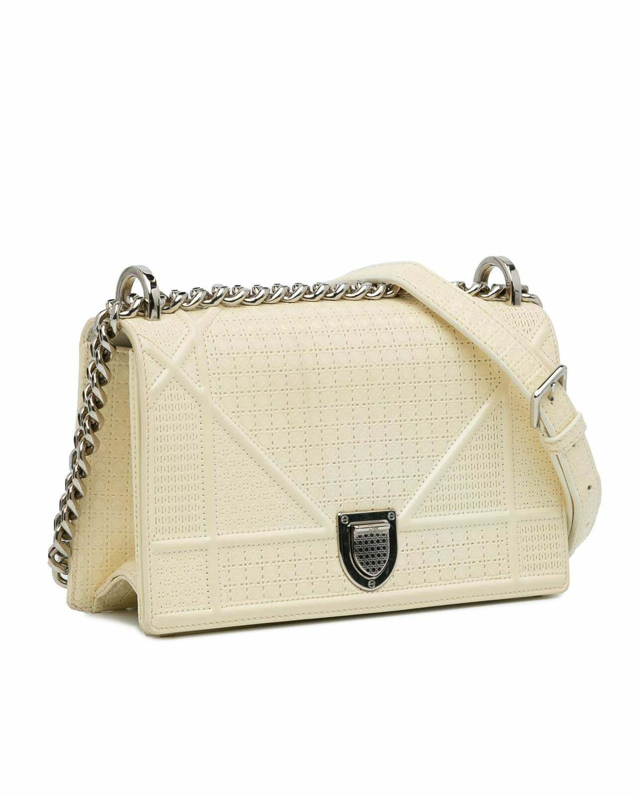 Dior Caro Crossbody Bag - White / One Size