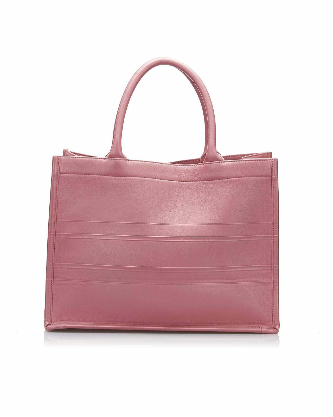 Dior Tote Bag Leather - Pink / One Size