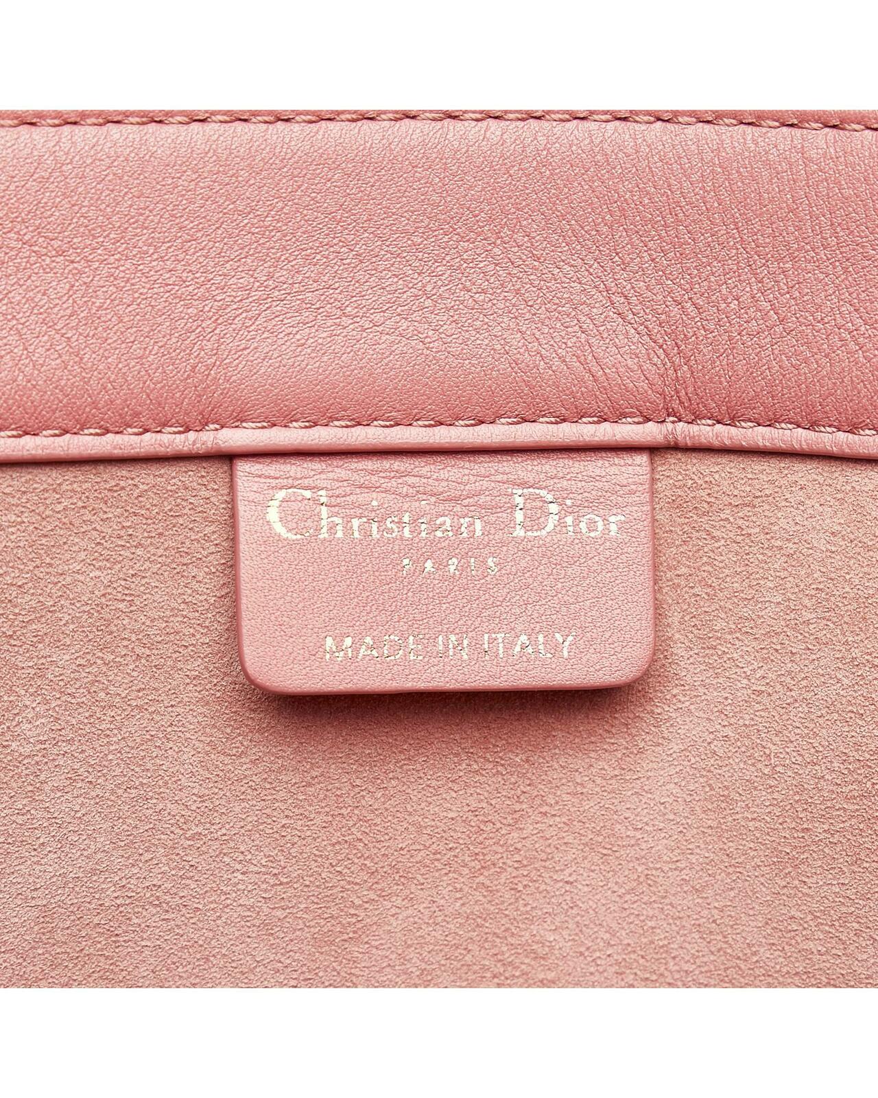 Dior Tote Bag Leather - Pink / One Size