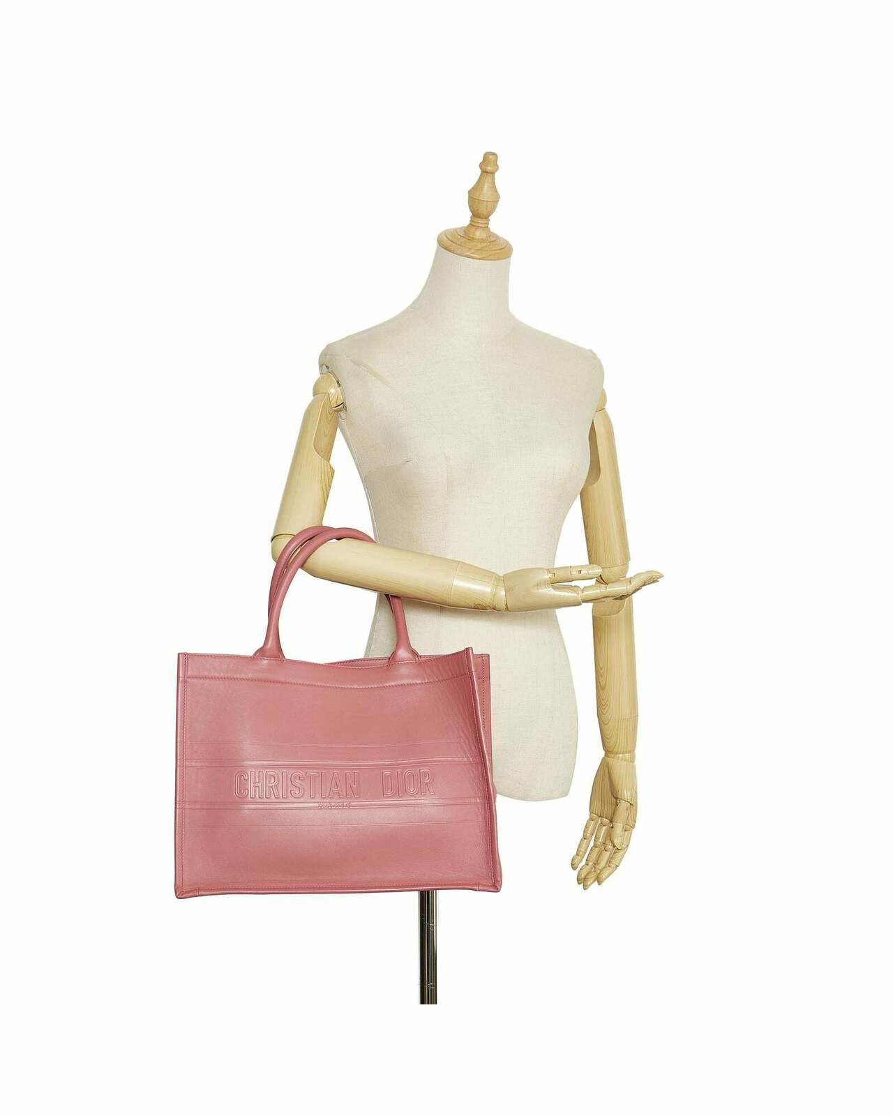 Dior Tote Bag Leather - Pink / One Size
