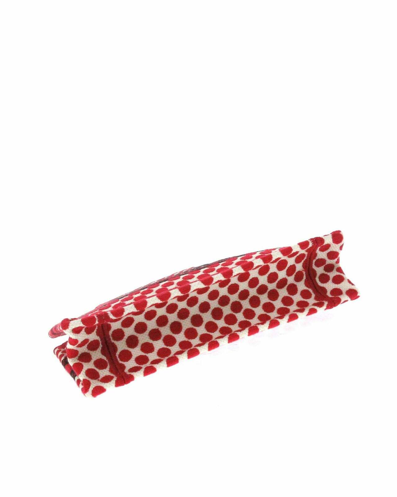 Polka Dot Tote Bag - Red / One Size