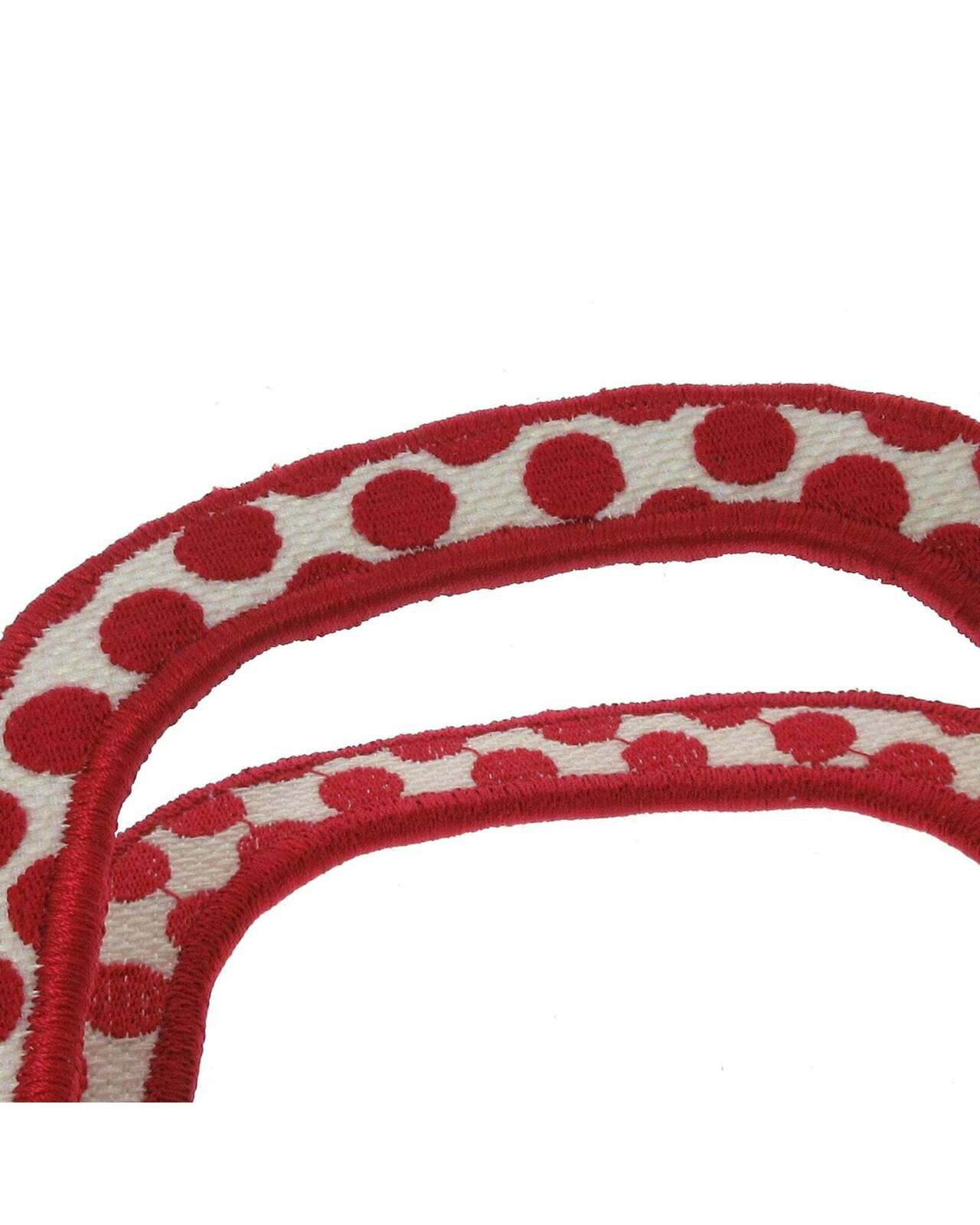 Polka Dot Tote Bag - Red / One Size