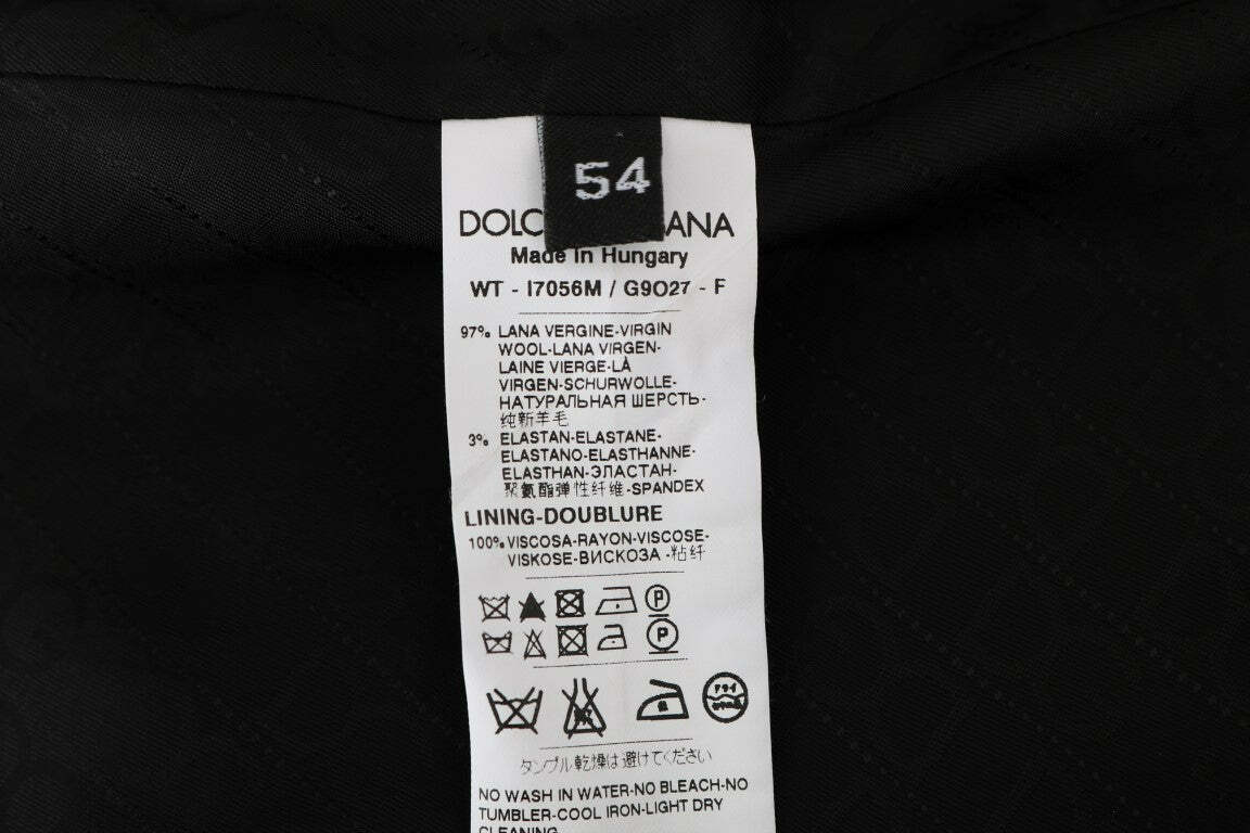 Wool Stretch Vest - Black / 54 IT