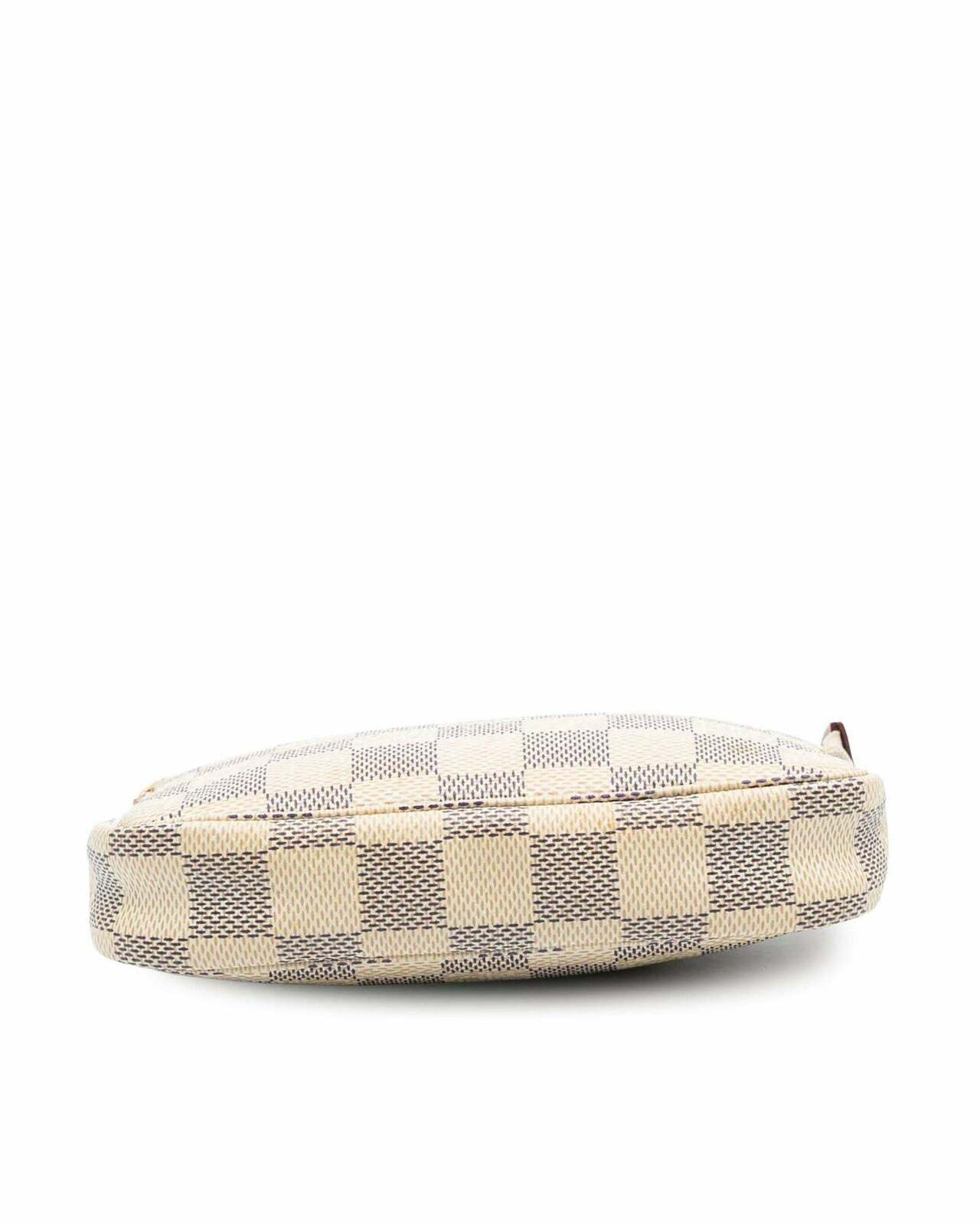 Mini Pochette Canvas Chain Bag - White / One Size