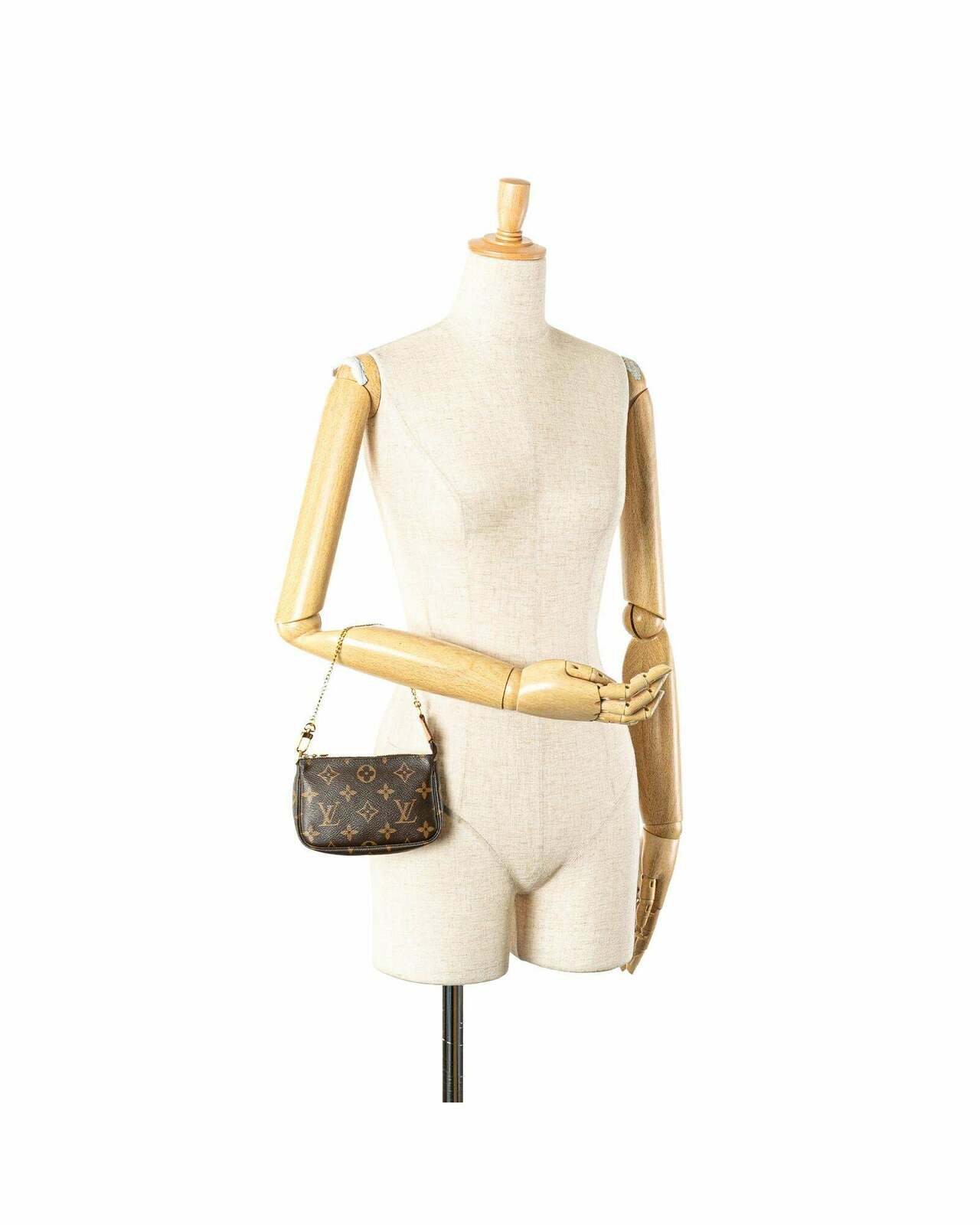 Mini Pochette Evening Bag - Brown / One Size