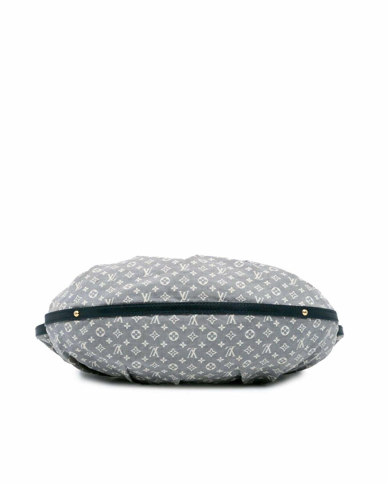 Boulogne Monogram Denim Bag - Gray / One Size