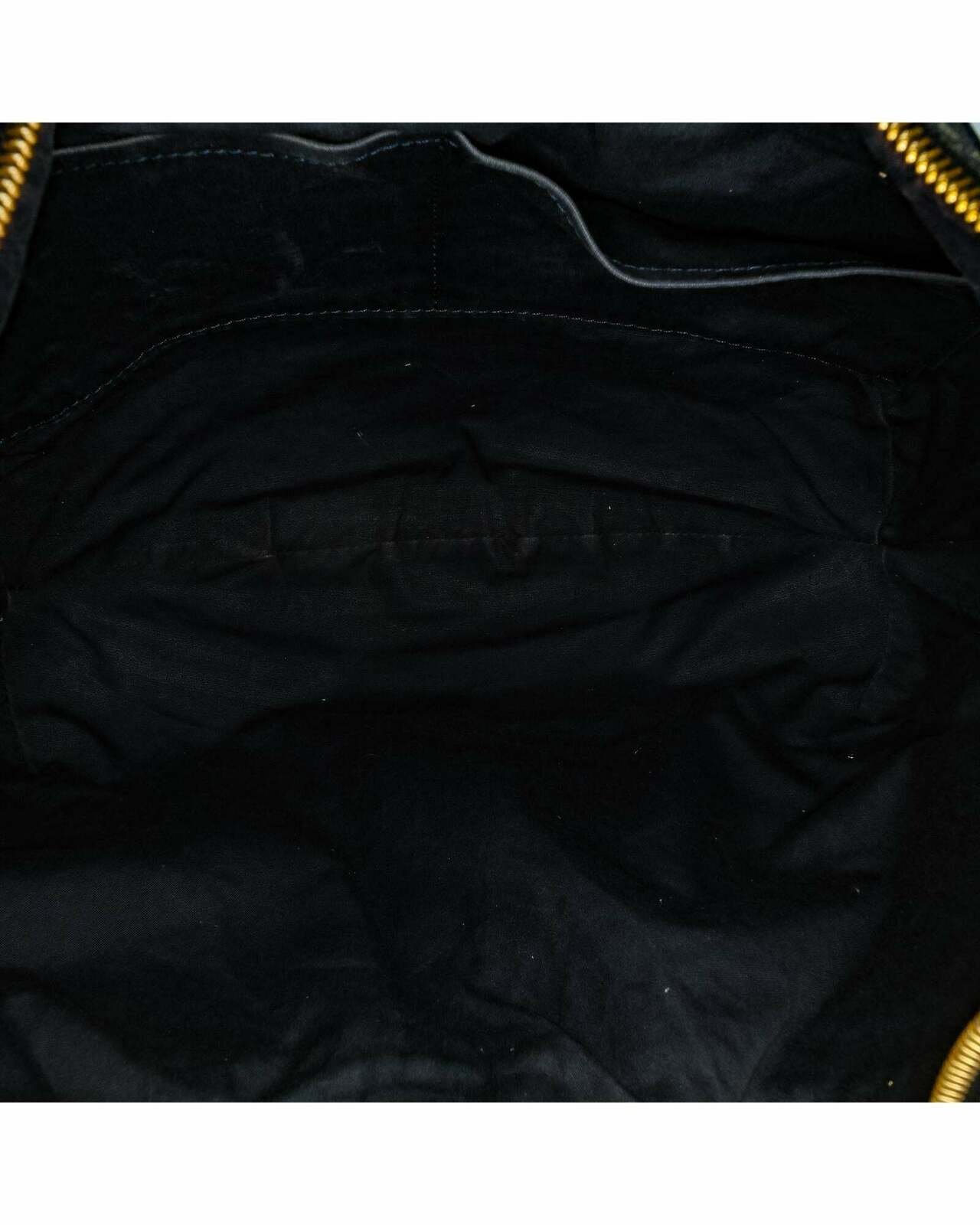 Boulogne Monogram Denim Bag - Gray / One Size