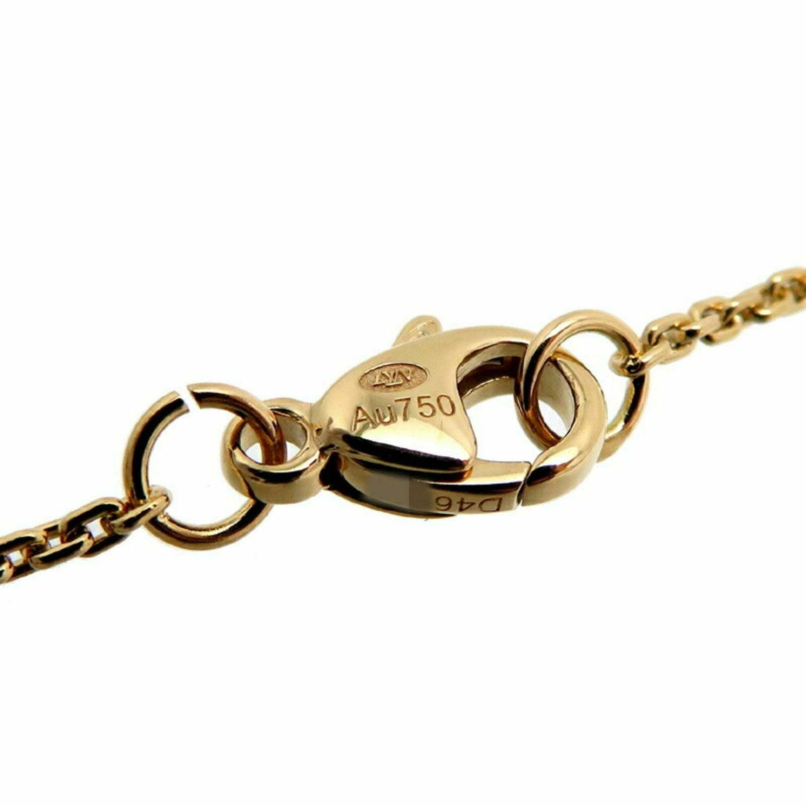 Onyx Diamond Pendant Necklace Q93178 - Gold / One Size