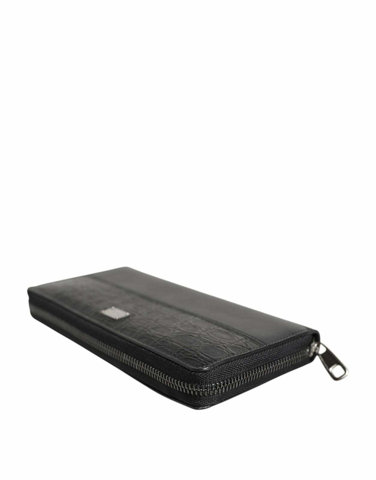 Exquisite Ostrich Leather Continental Wallet with Ample Storage - Black / One Size
