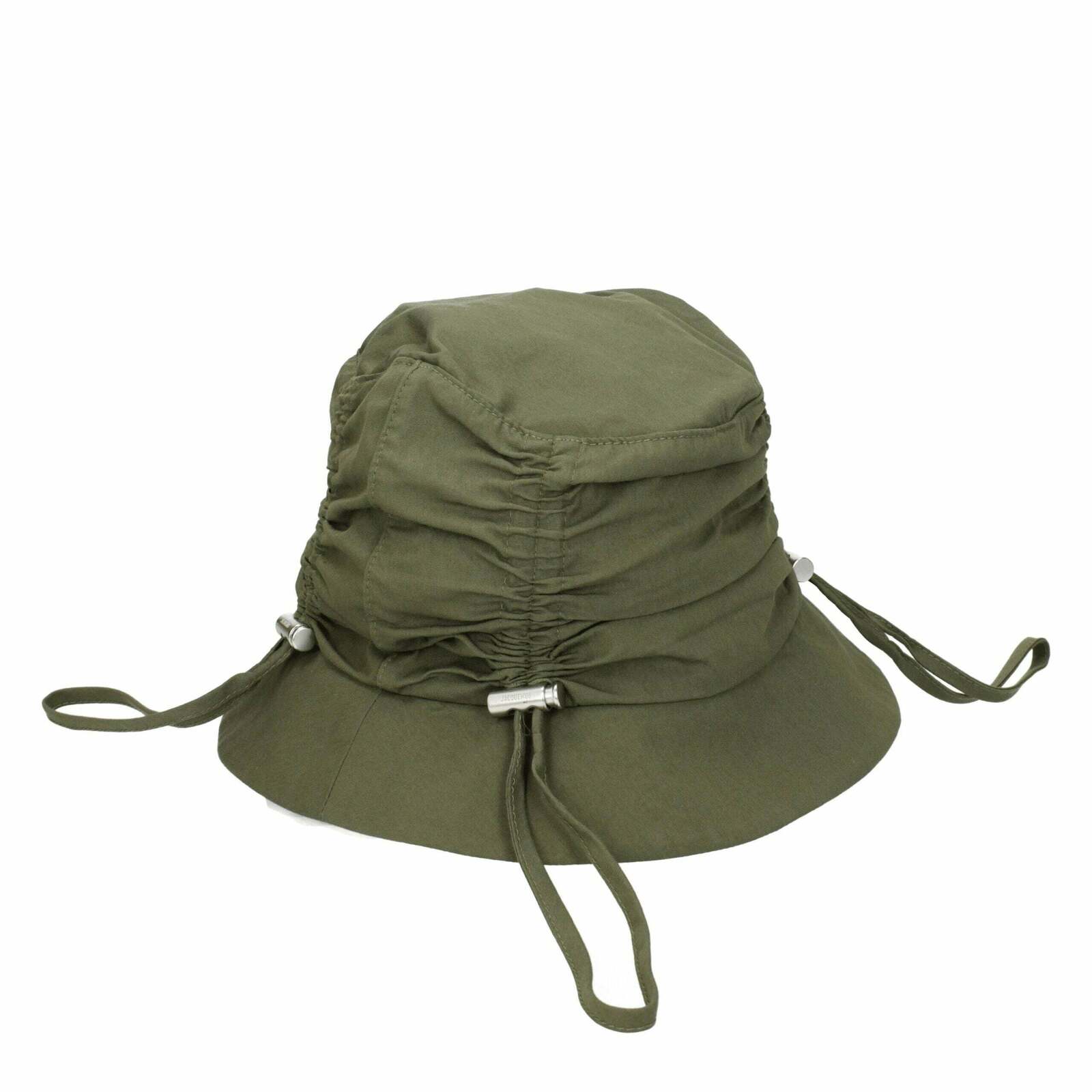 Cotton Hat with Front Logo Detailing - Green / 60 cm