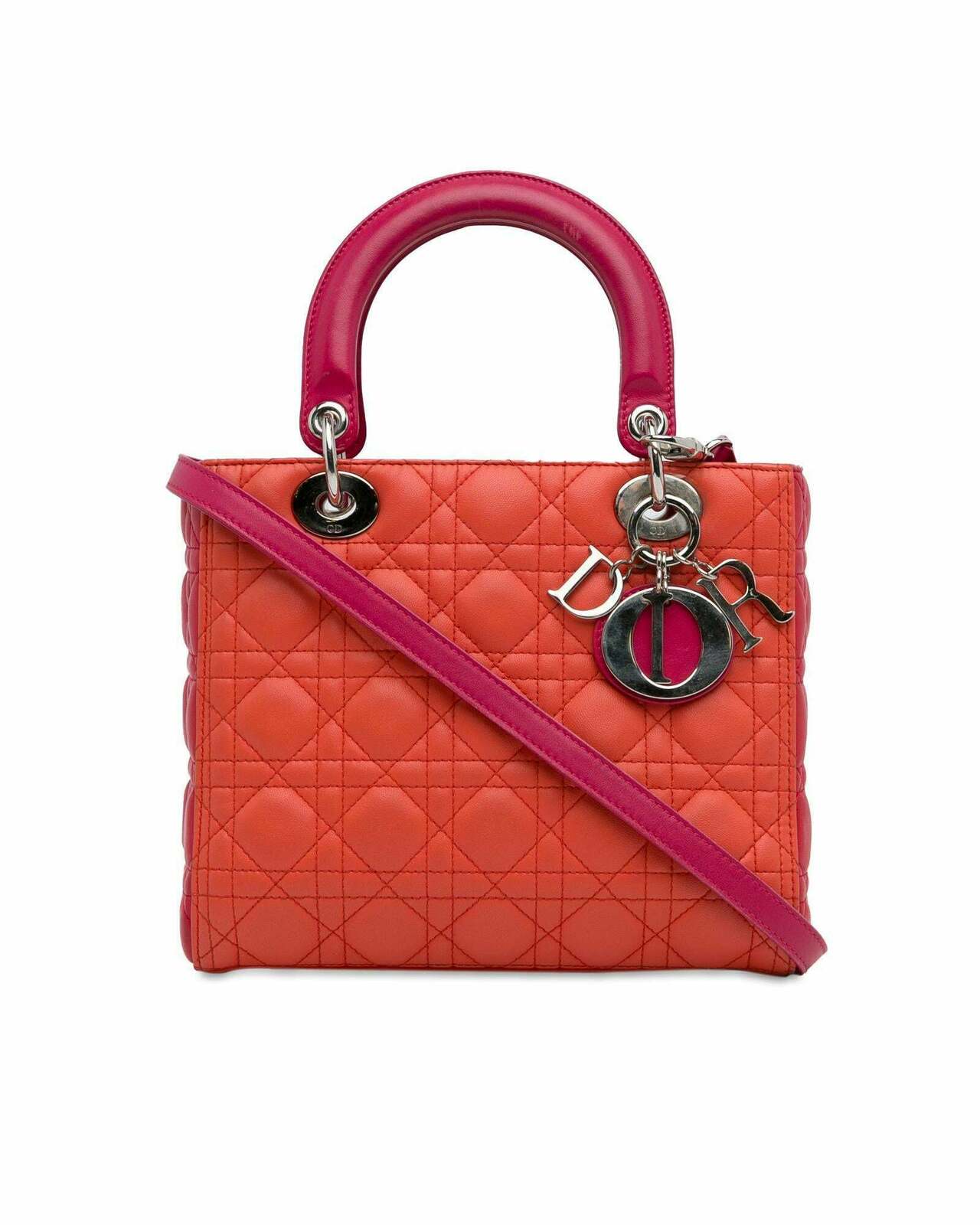 Lady Dior My Lady Dior Quilted Tote - Orange / One Size