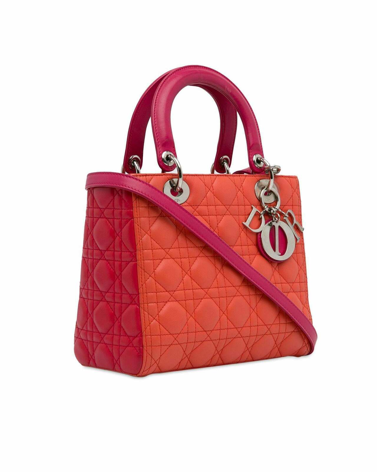 Lady Dior My Lady Dior Quilted Tote - Orange / One Size