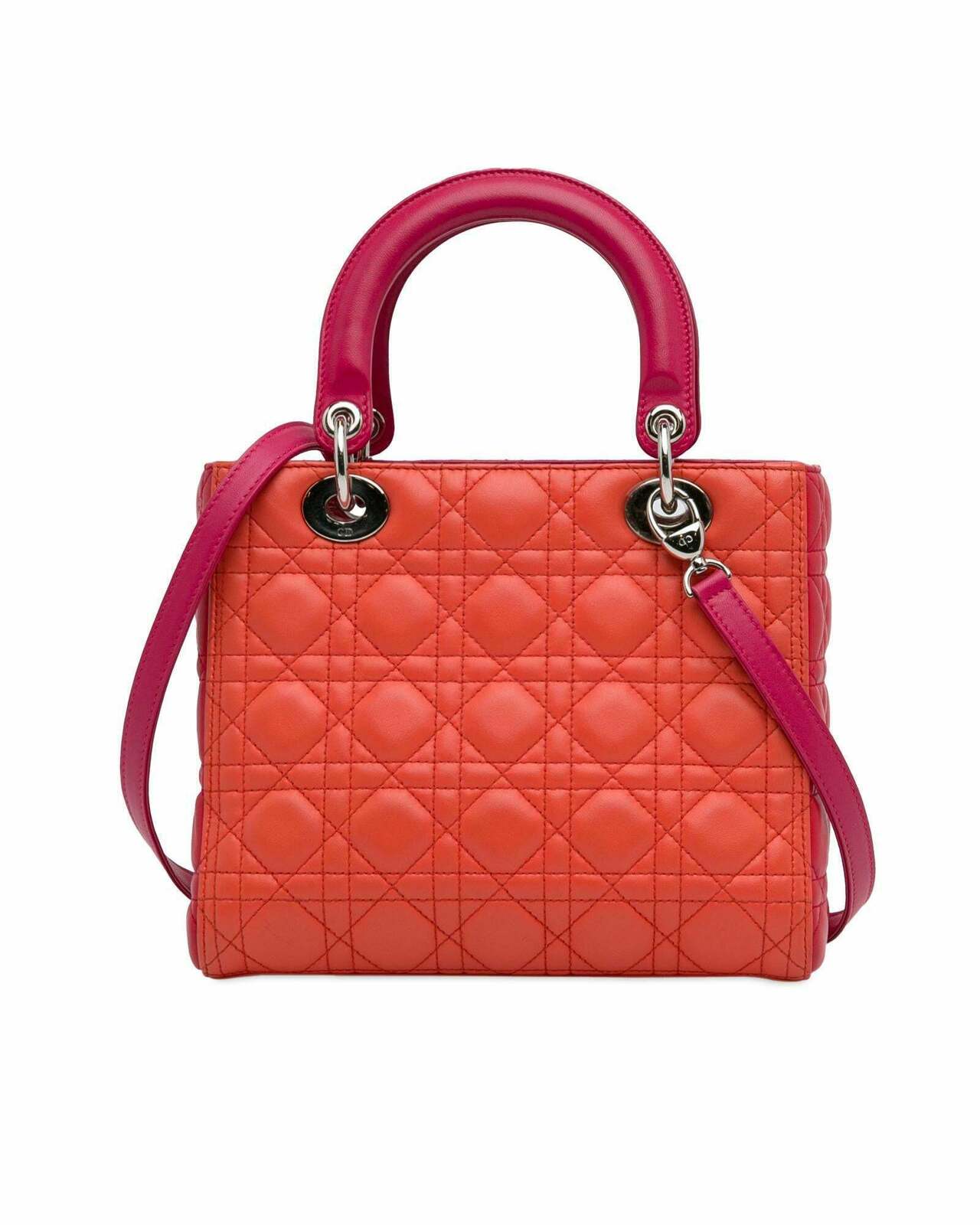 Lady Dior My Lady Dior Quilted Tote - Orange / One Size