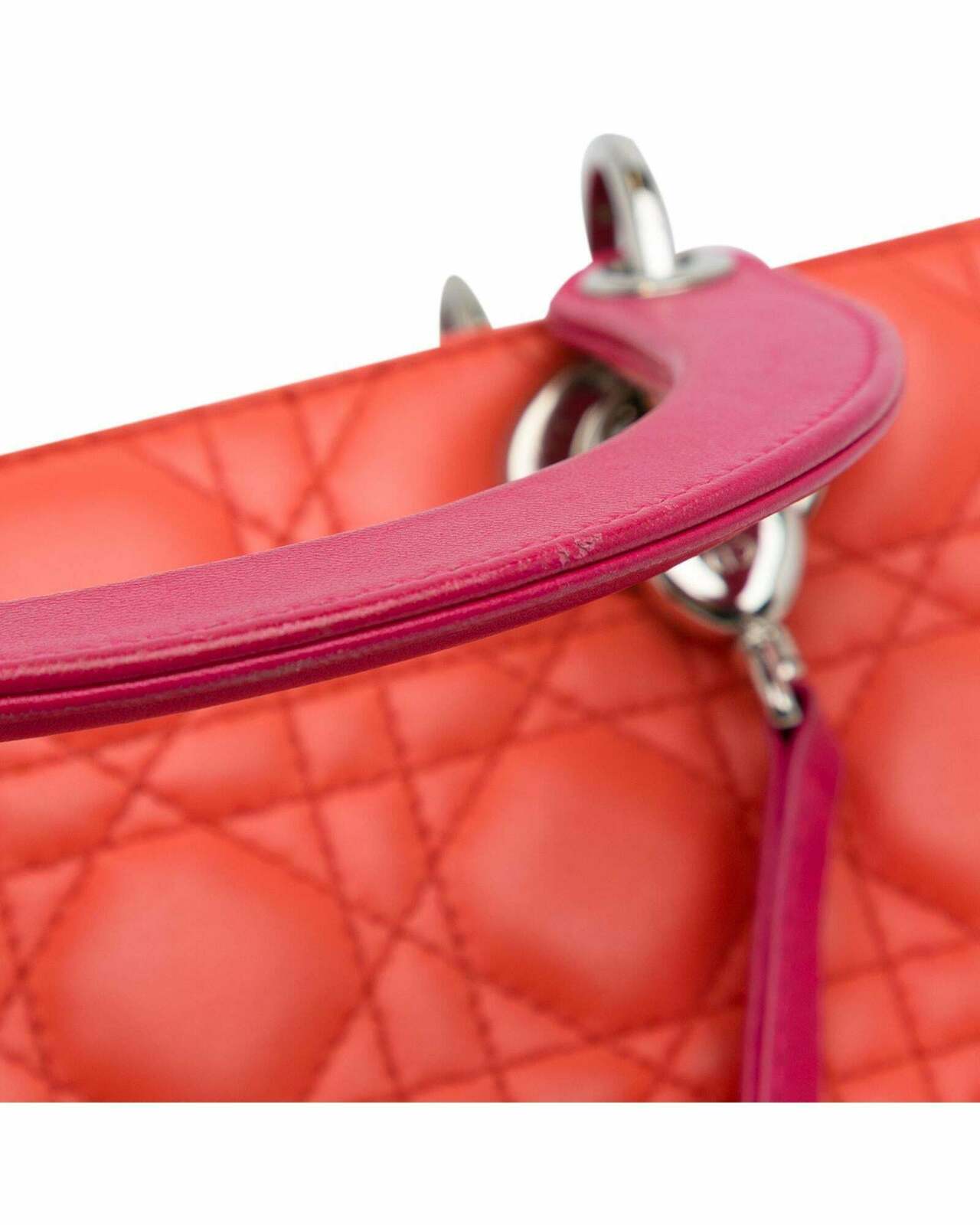 Lady Dior My Lady Dior Quilted Tote - Orange / One Size