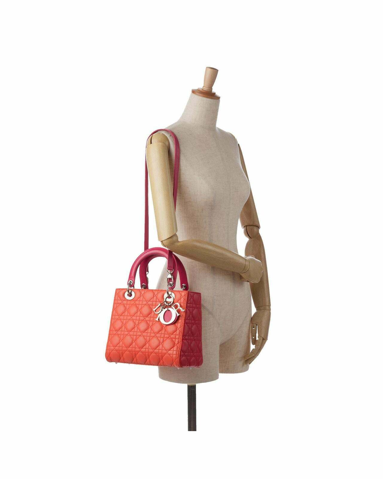 Lady Dior My Lady Dior Quilted Tote - Orange / One Size