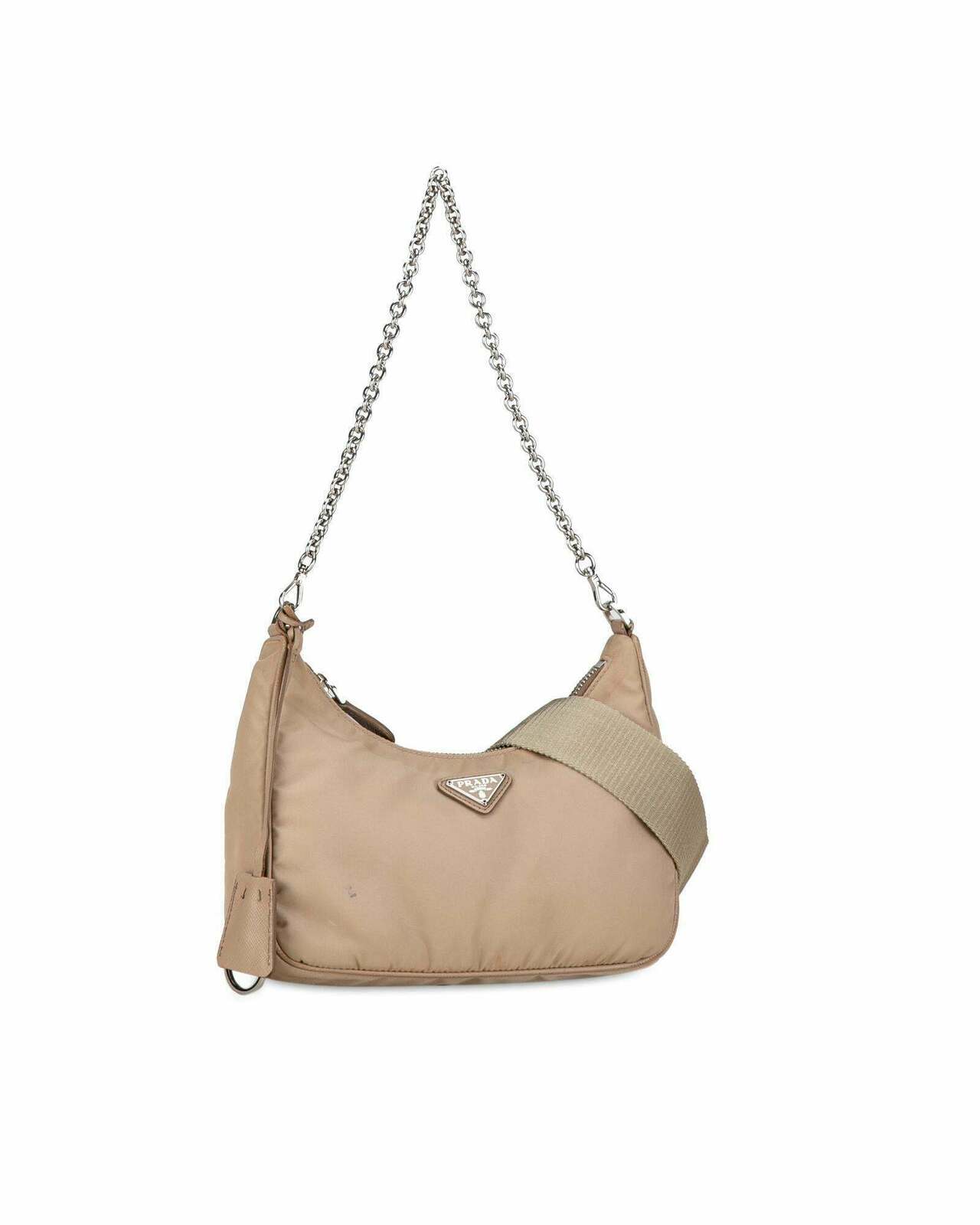 Prada ReEdition 2005 Mini Bag Beige - Brown / One Size