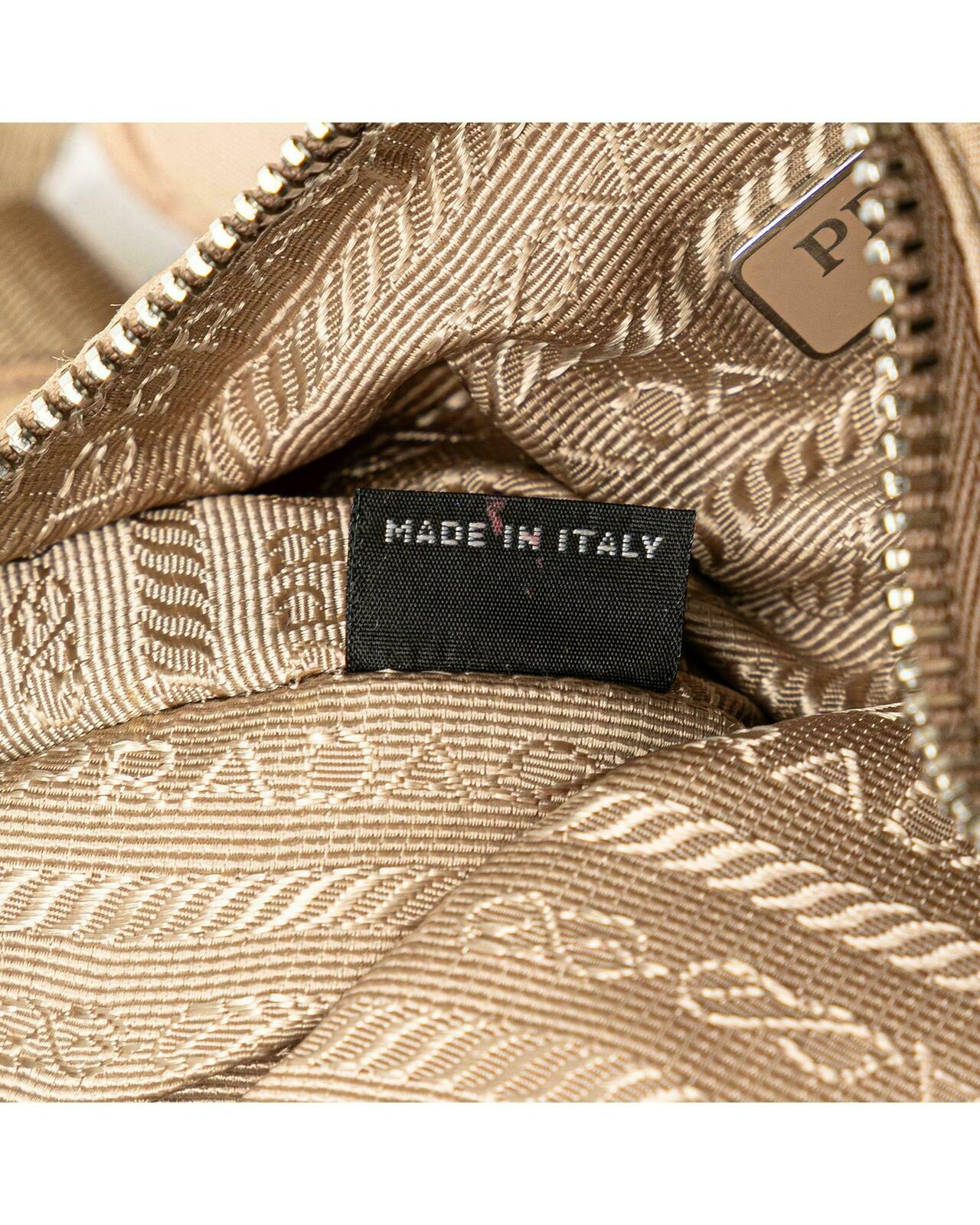 Prada ReEdition 2005 Mini Bag Beige - Brown / One Size