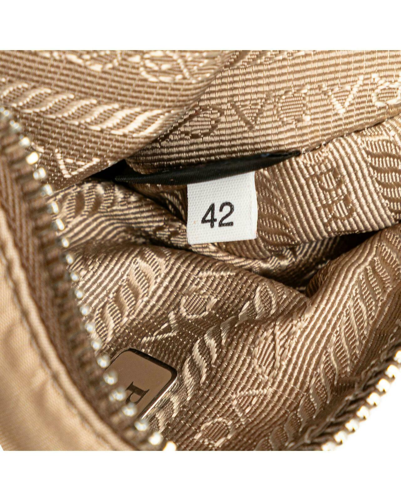 Prada ReEdition 2005 Mini Bag Beige - Brown / One Size