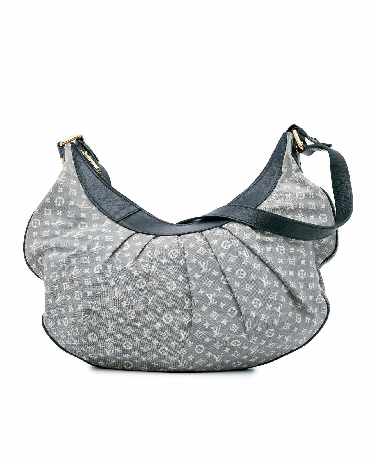 Boulogne Monogram Denim Bag - Gray / One Size