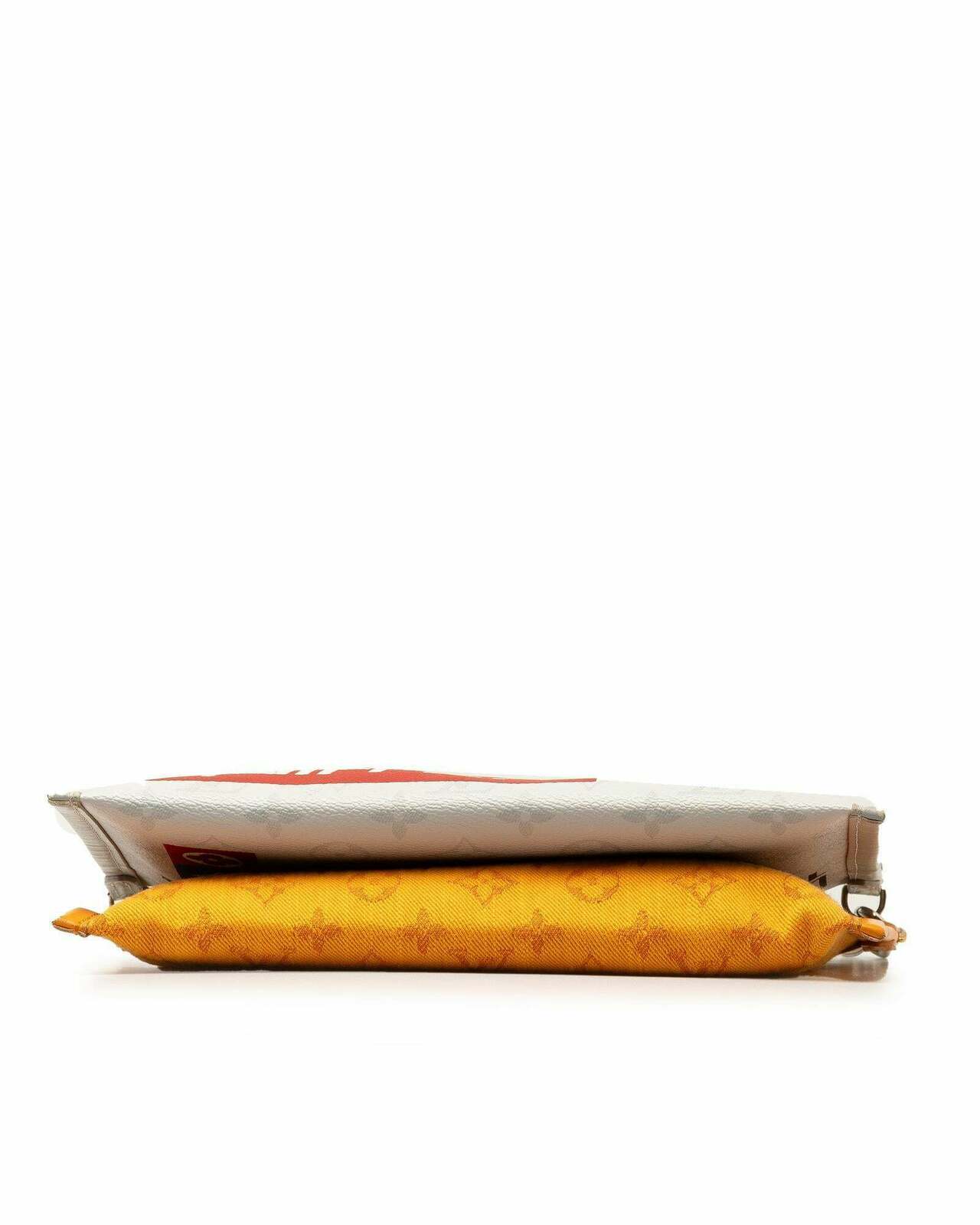 Louis Vuitton x Supreme Pochette Crossbody Bag White - Gray / One Size