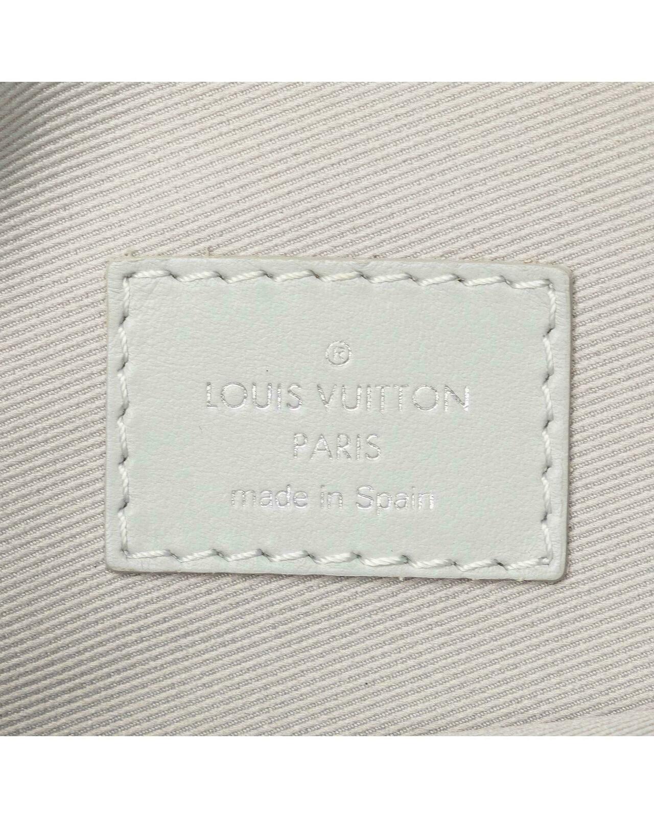 Louis Vuitton x Supreme Pochette Crossbody Bag White - Gray / One Size